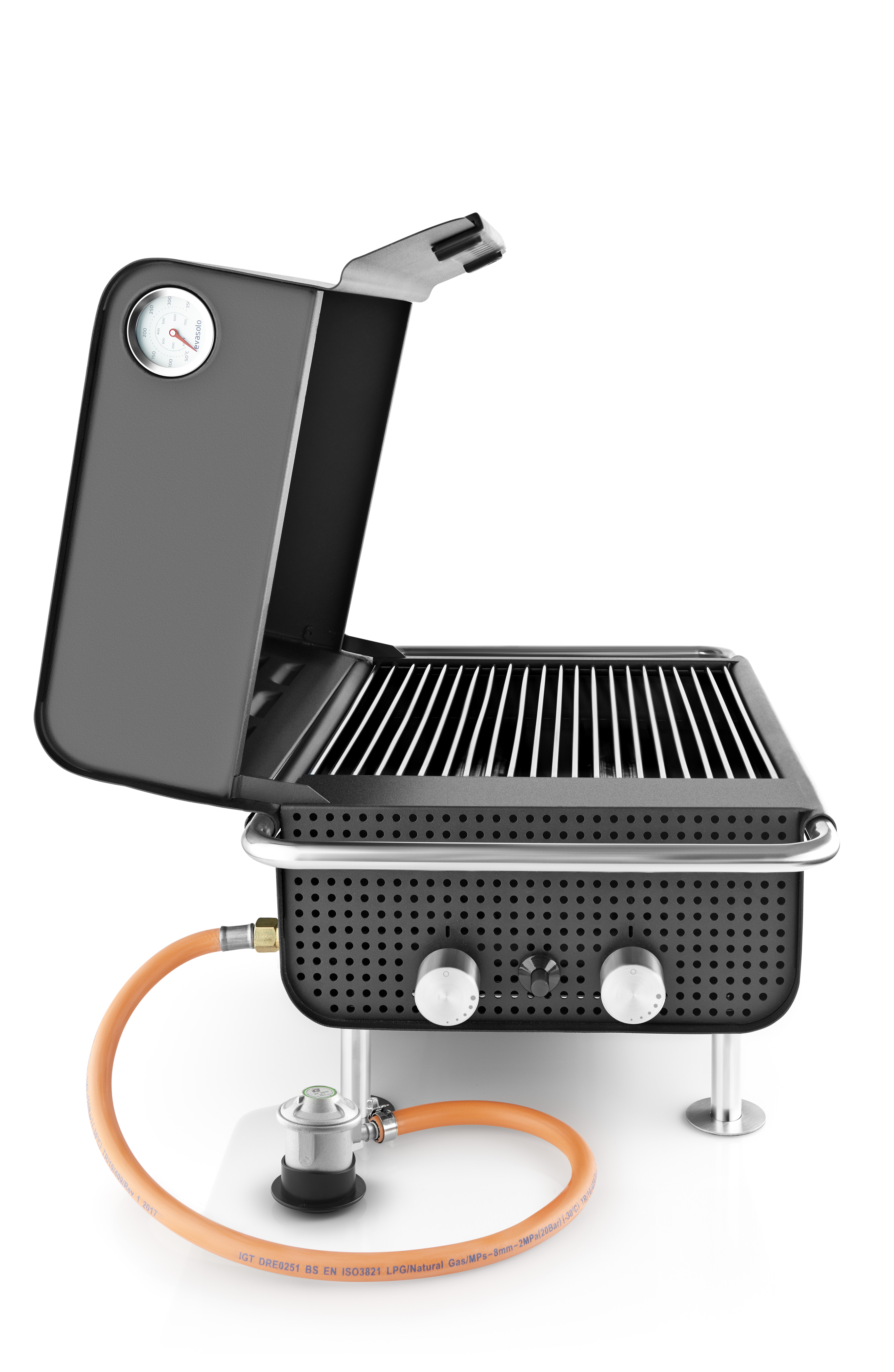 Box Gas Grill - DK/ES/PT - Black