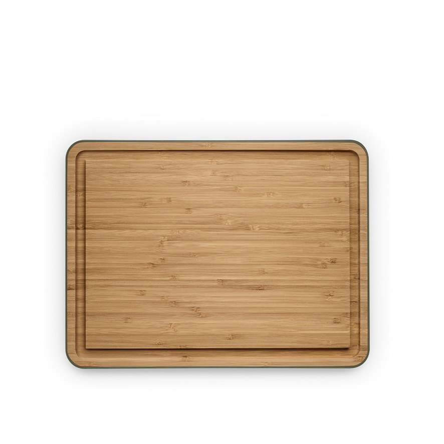 Green tools Bamboo cutting board w/ juice groove - 39x28 cm