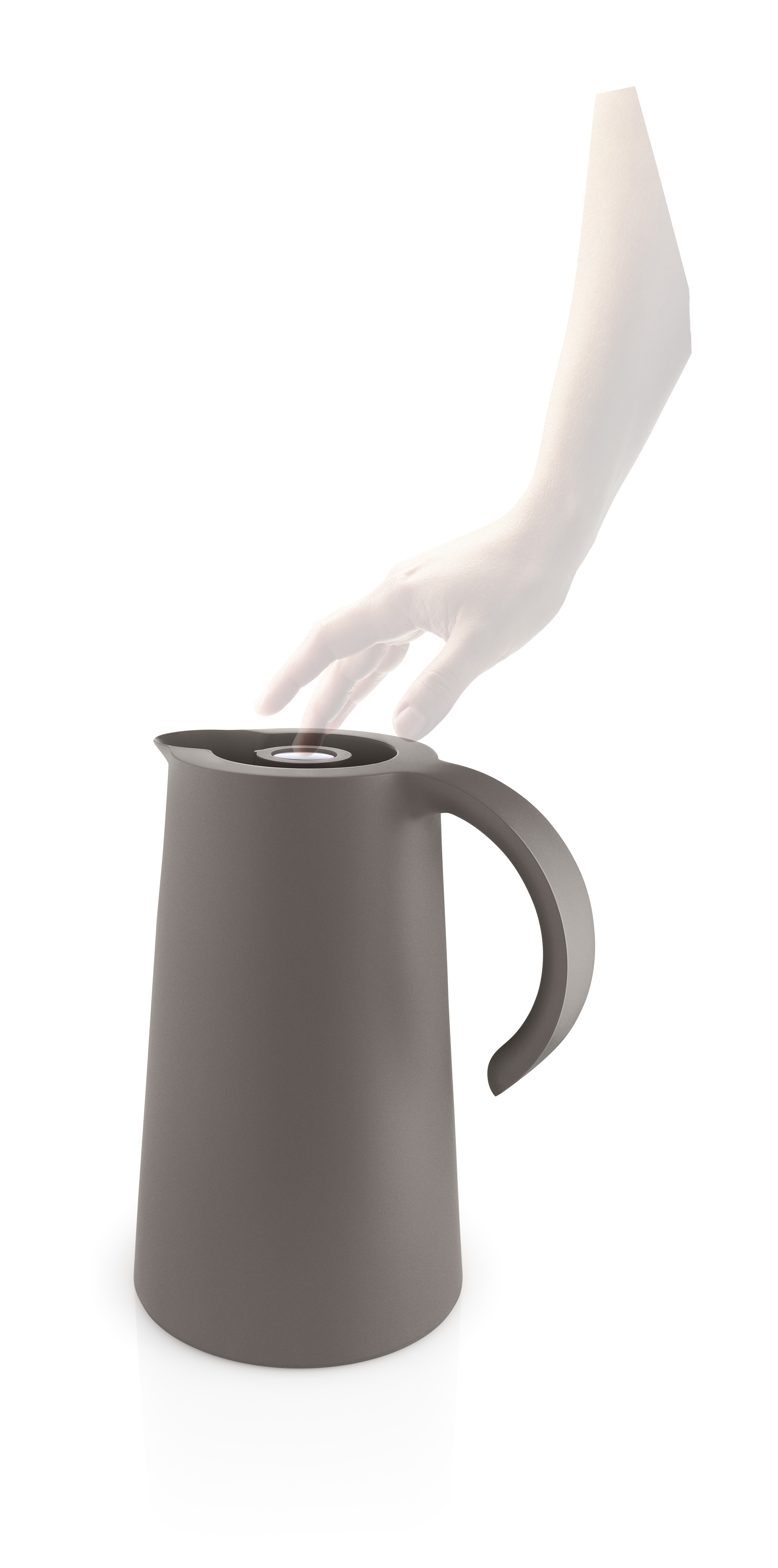 Rise vacuum jug - 1 liter - Taupe