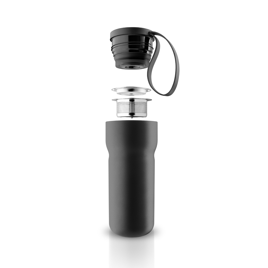 Nordic kitchen thermo teacup - 0.35 liters - with filter