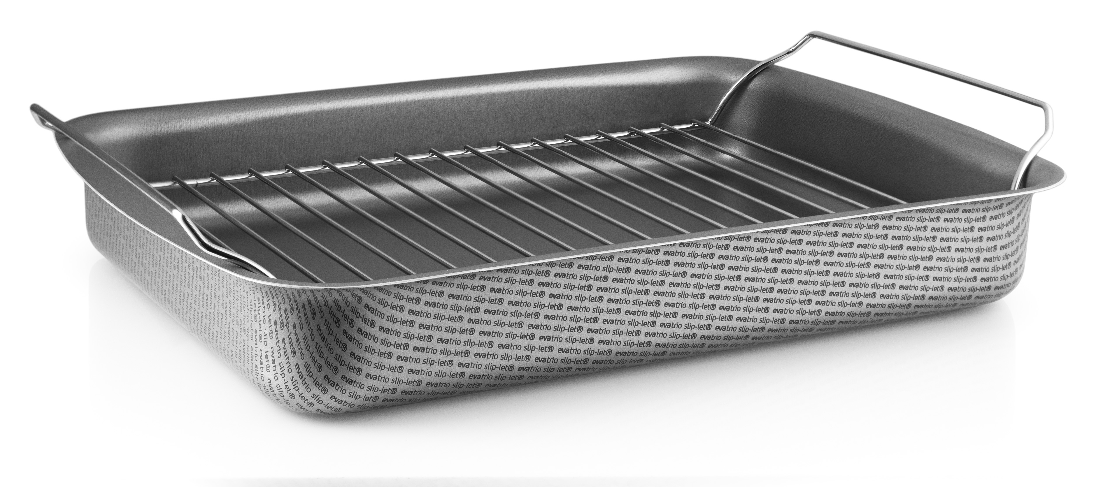 Roastin pan w. rack - 30x22 cm - Slip-Let®