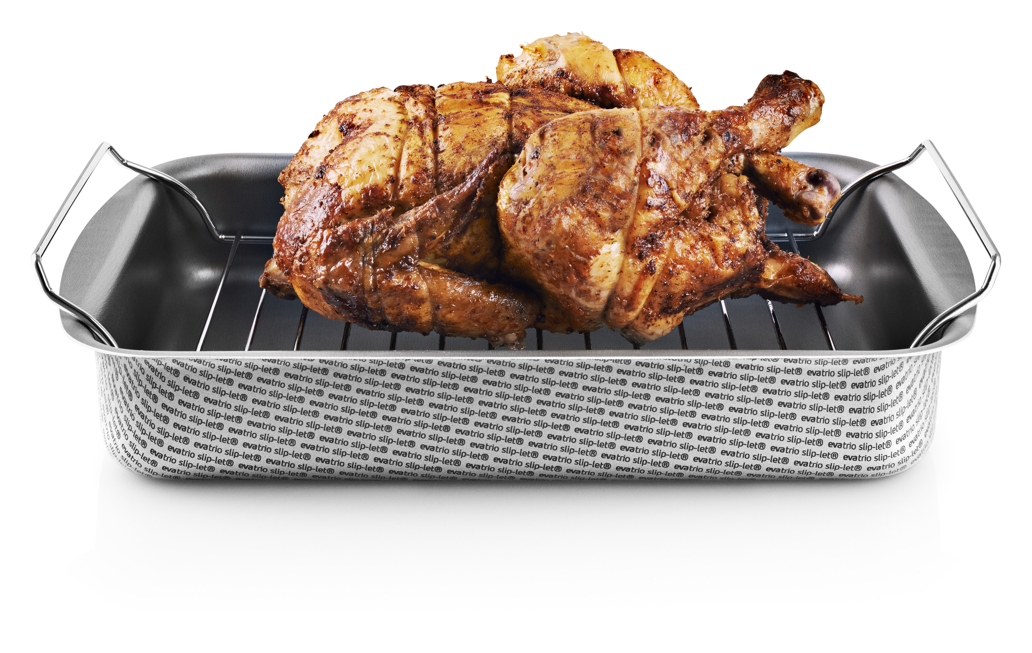 Roastin pan w. rack - 30x22 cm - Slip-Let®