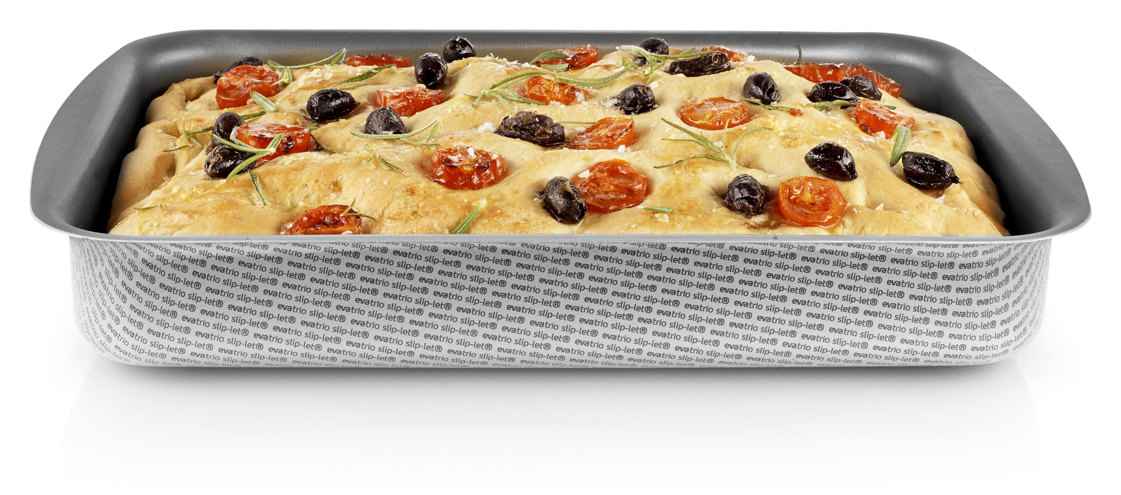 Roasting pan w. rack - 35x25 cm - Slip-Let®