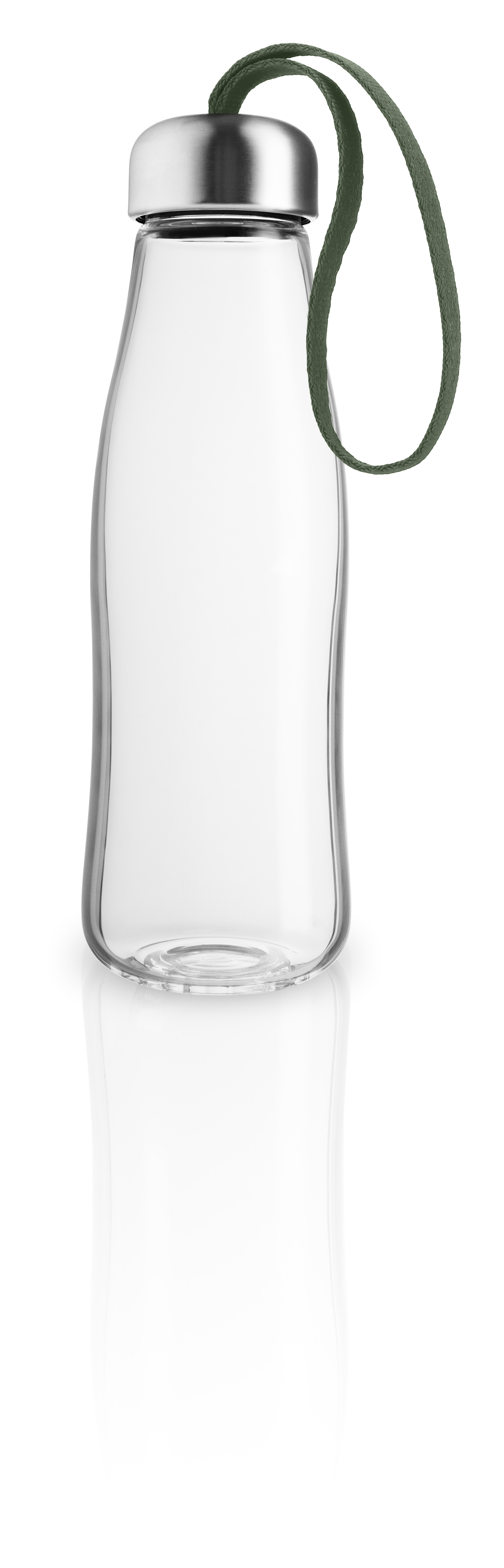 Glass drinking bottle - 0.5 liters - Cactus green