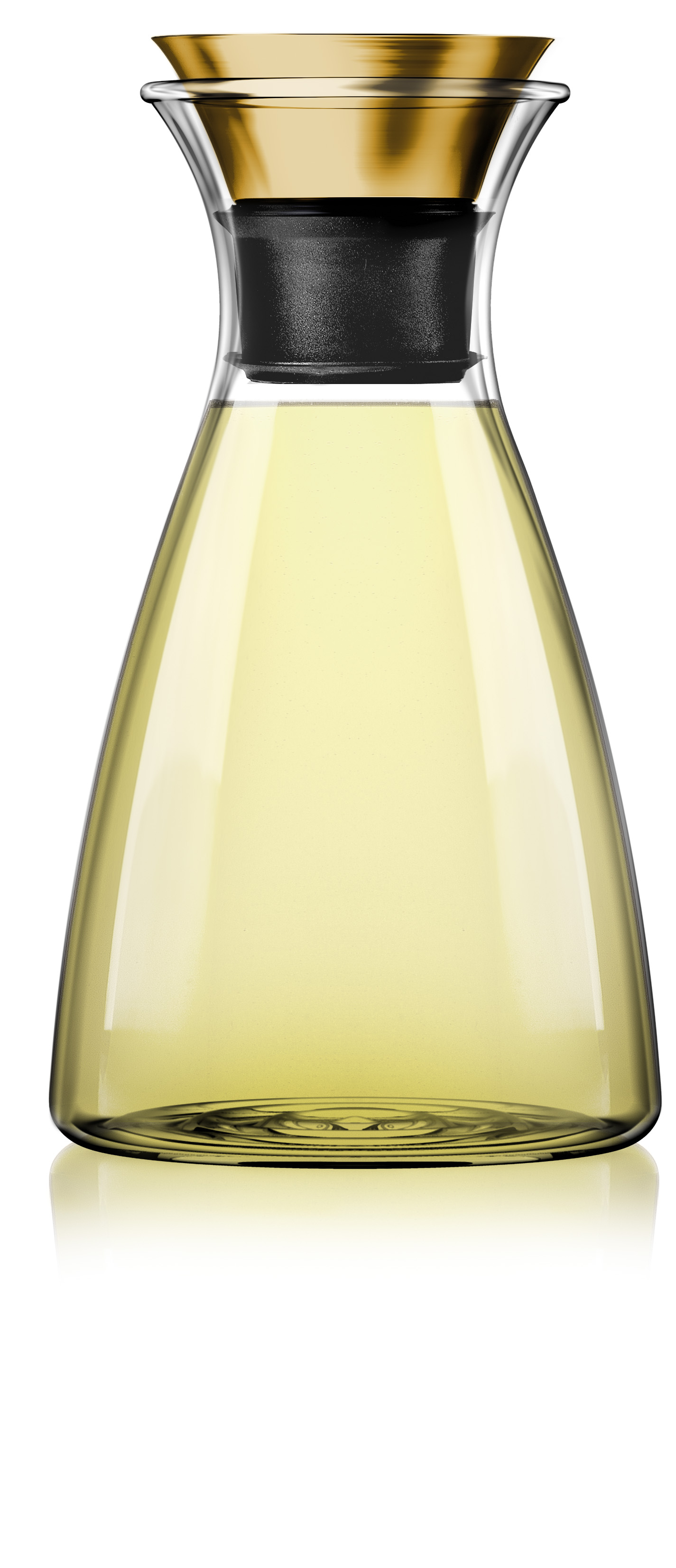 Karaffel drypfri 1,0 L Messing