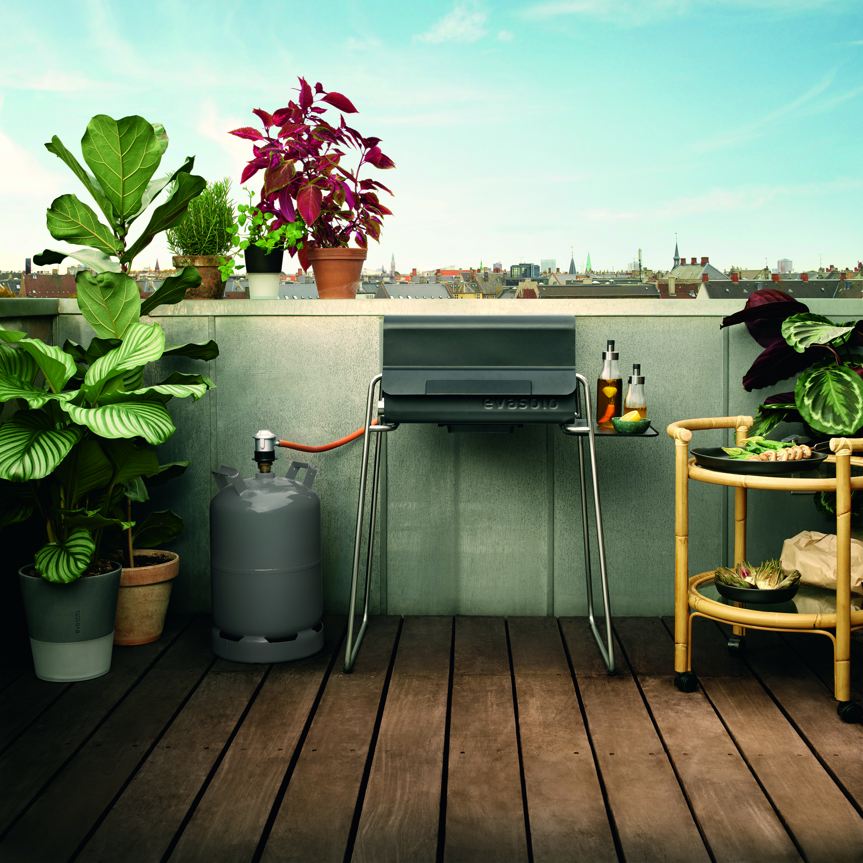 Box Gas Grill - DK/ES/PT - Black