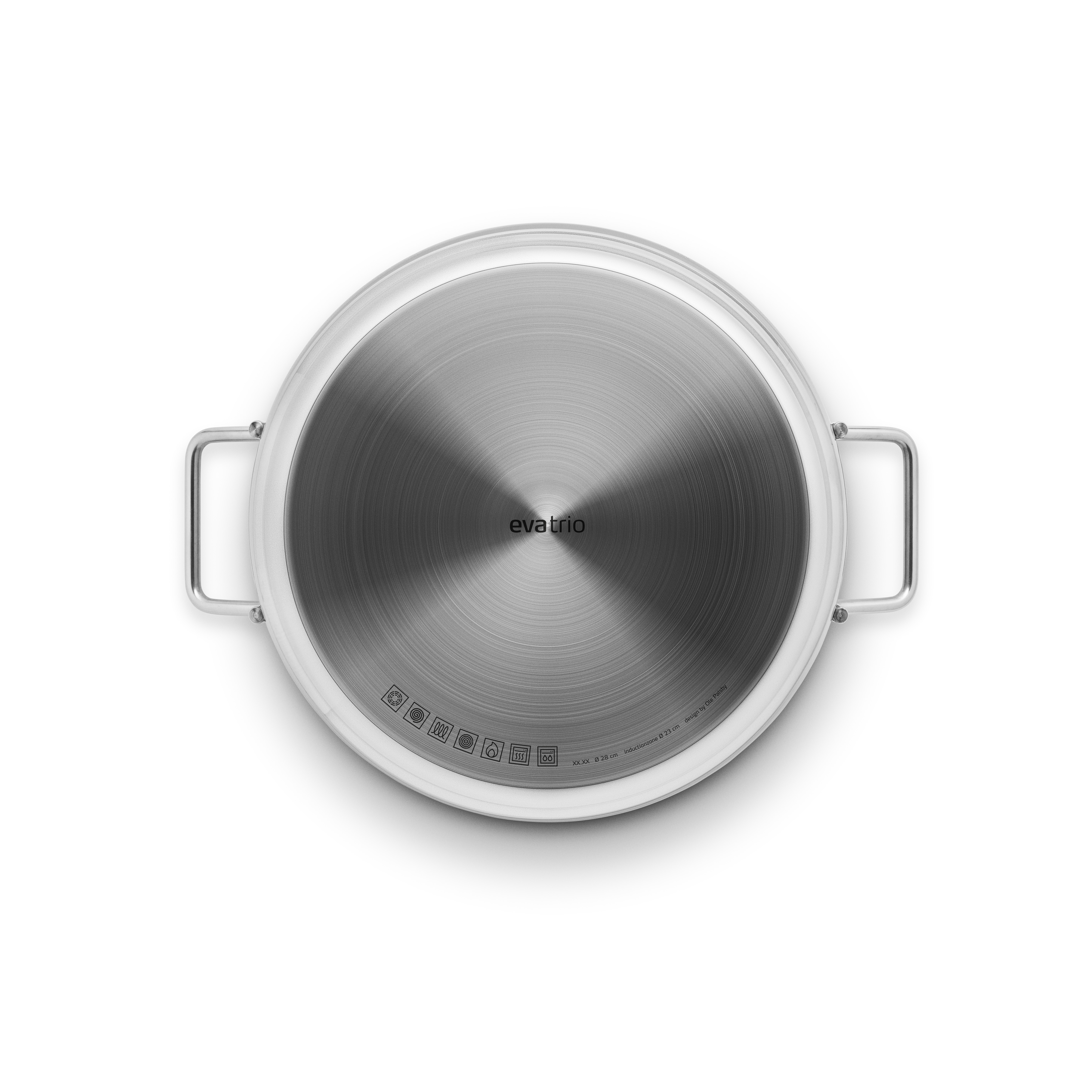 Stainless steel sauté pot - 28 cm