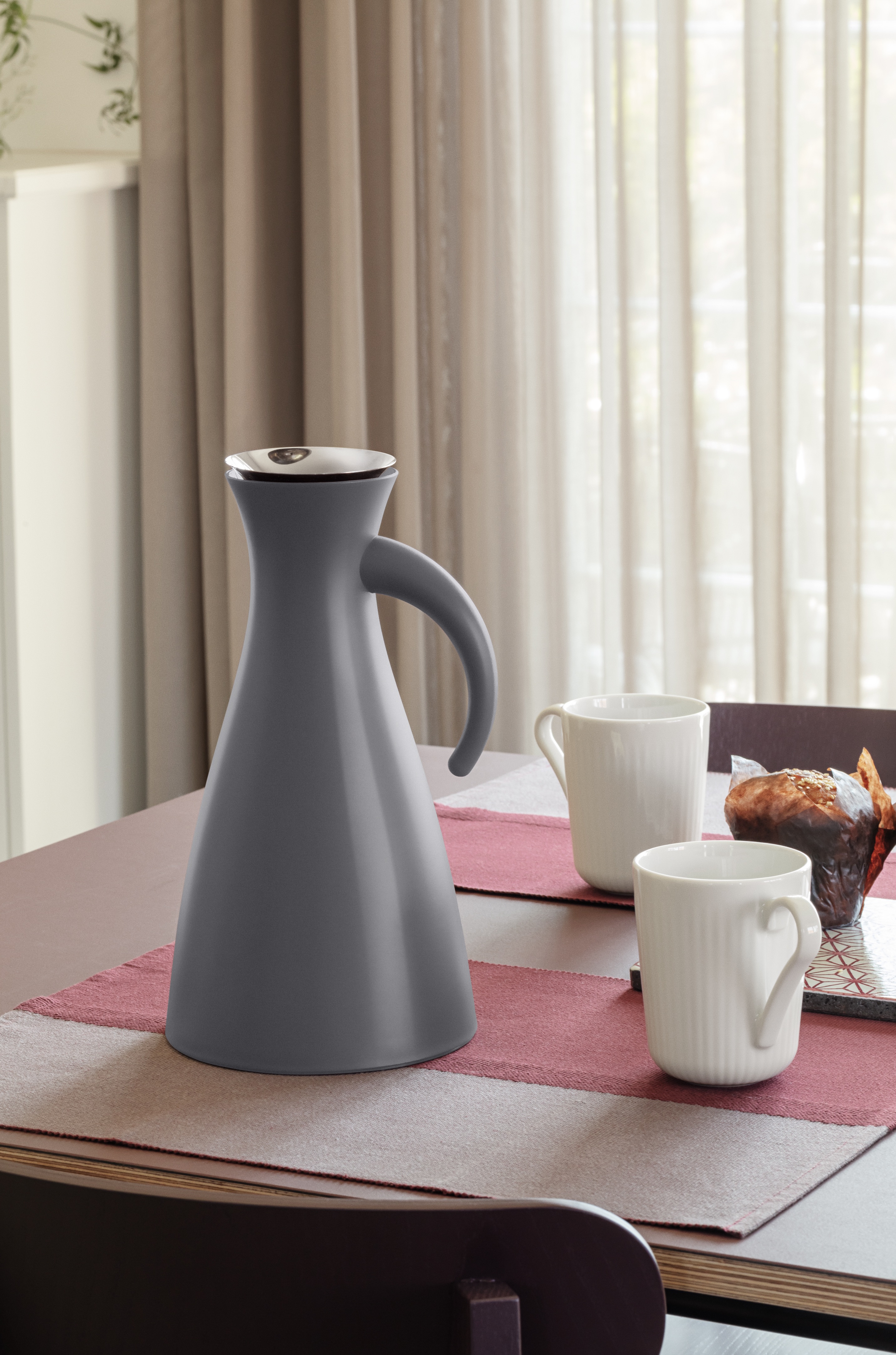 Isolierkanne - 1 Liter - Elephant grey