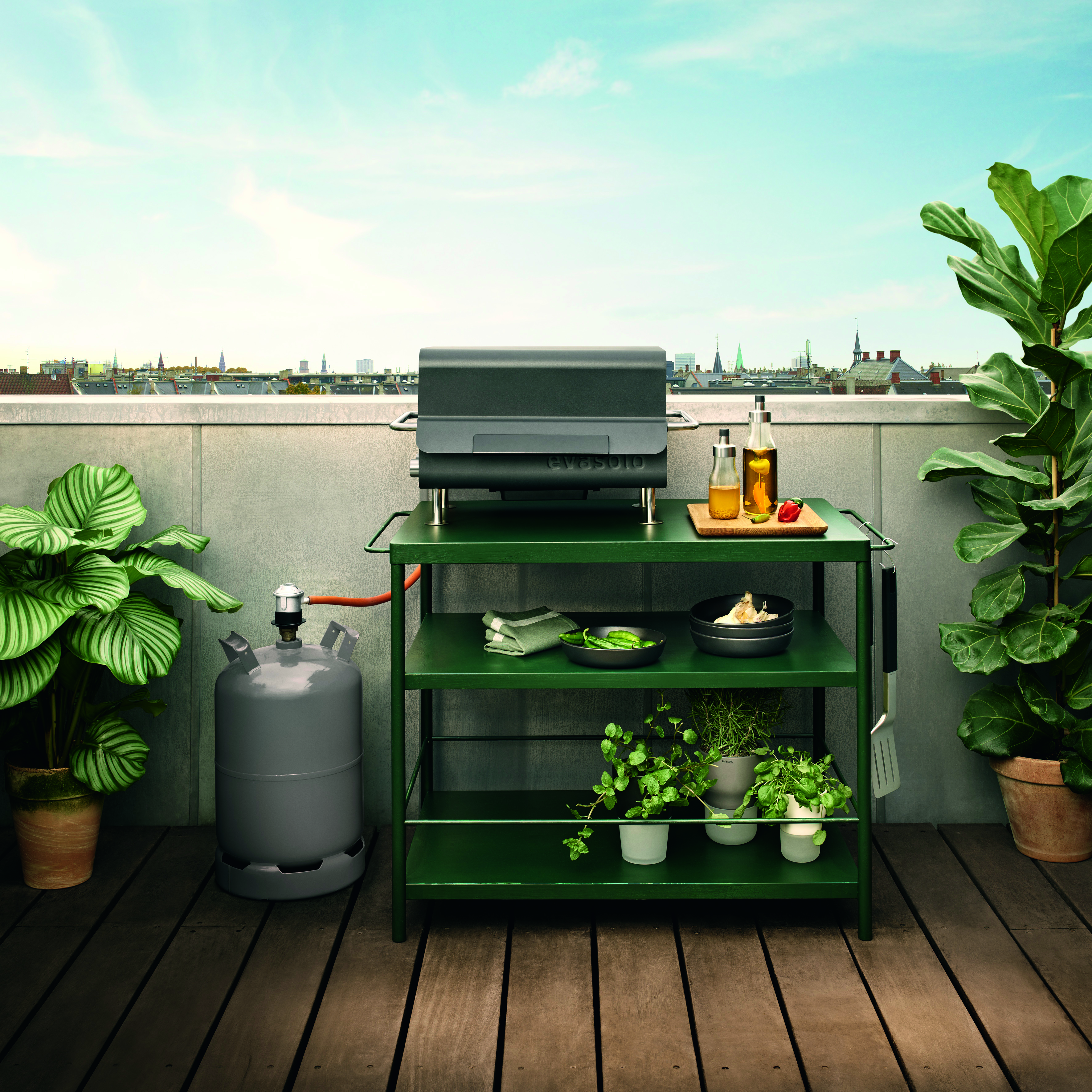 Box Gas Grill - DK/ES/PT - Black