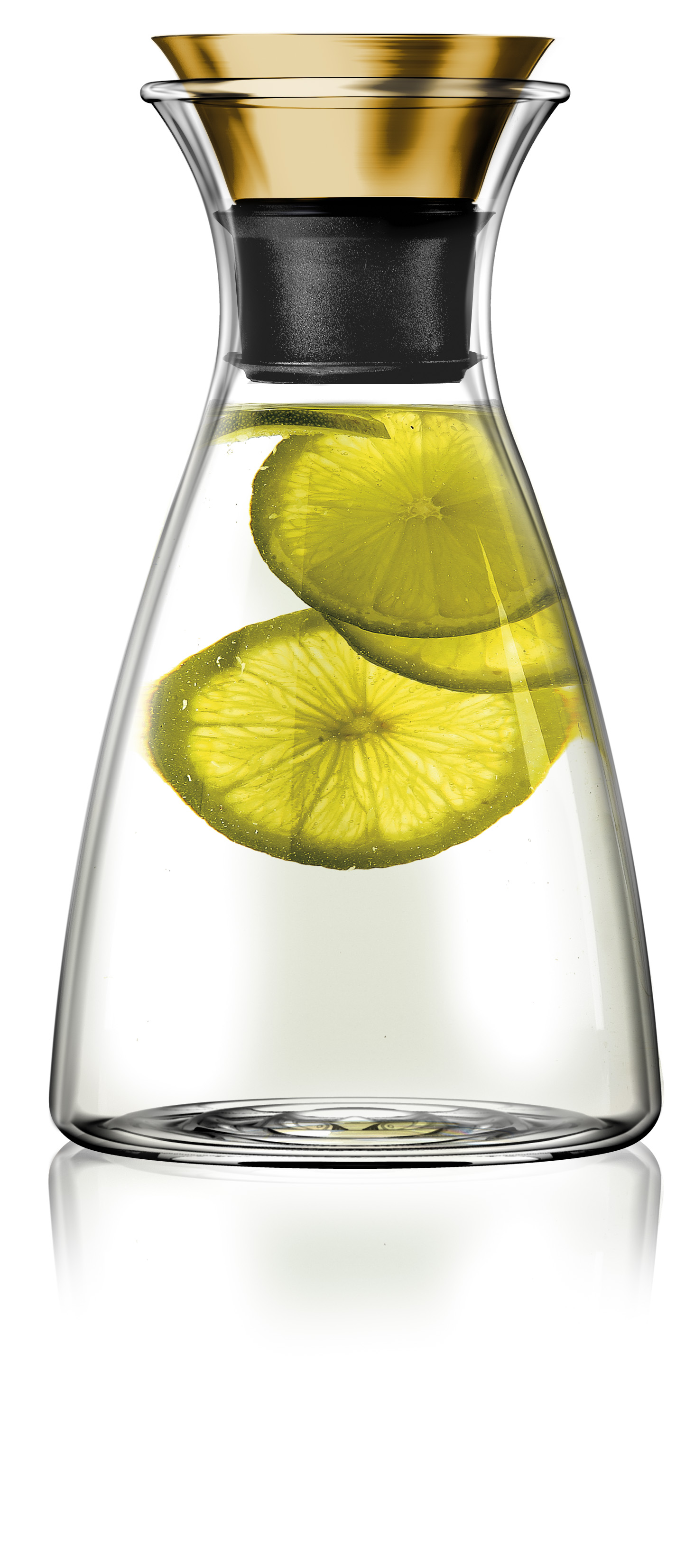 Karaffel drypfri 1,0 L Messing