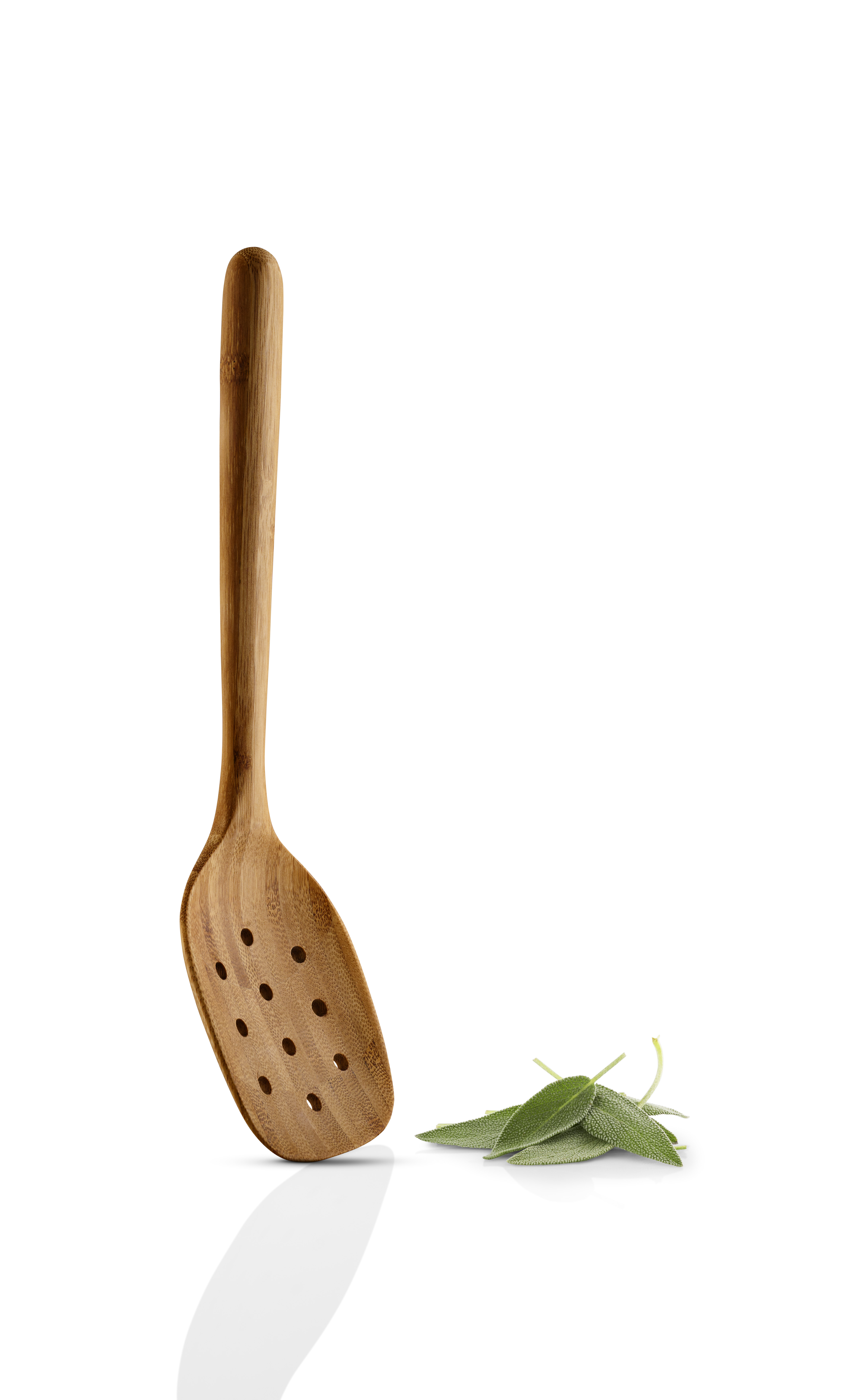 Nordic kitchen Perforated ladle - bamboo