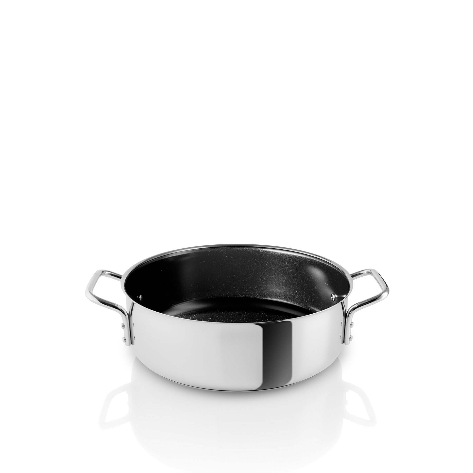Stainless steel sautégryte - 24 cm - keramisk Slip-Let®