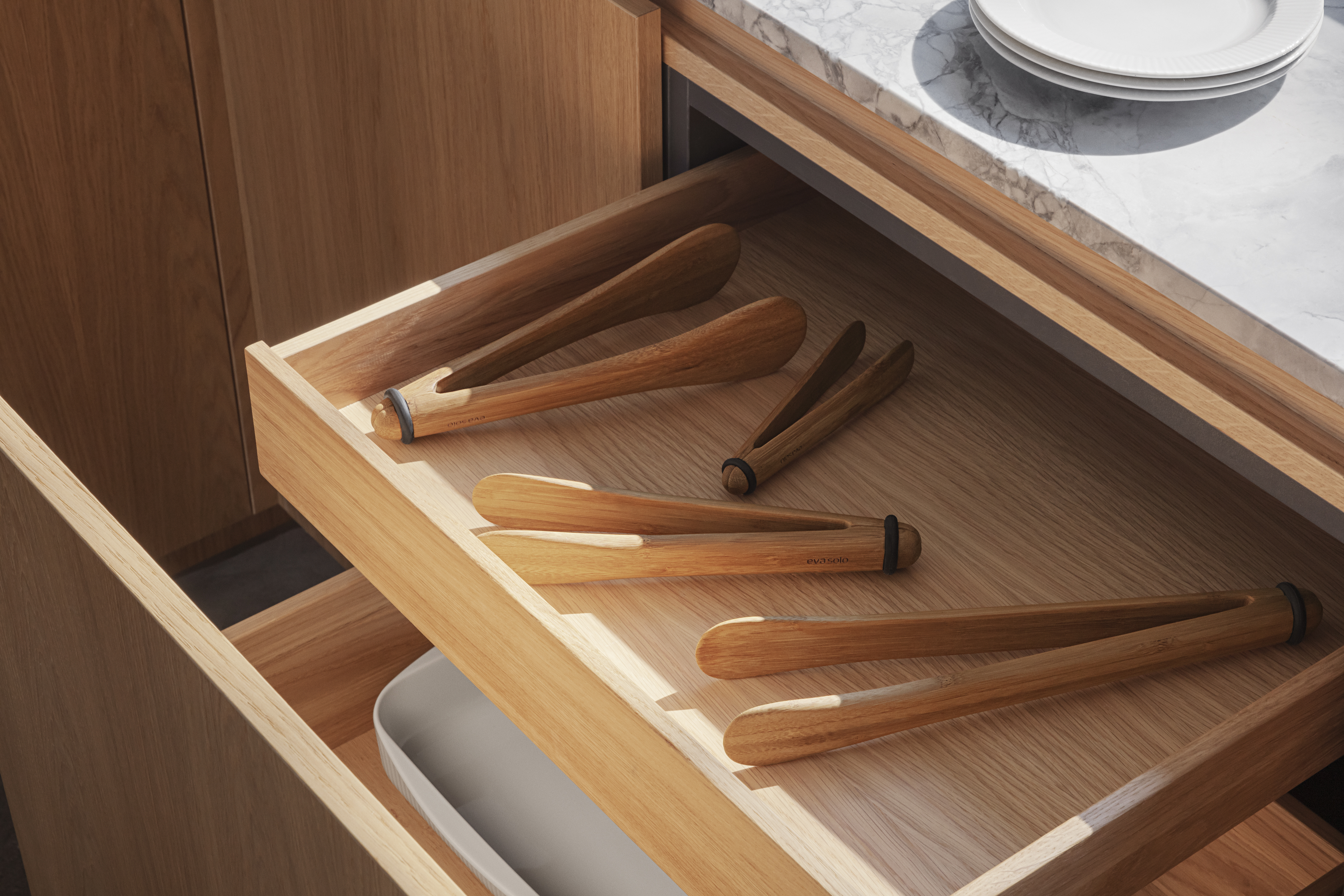 Nordic kitchen charcuterie tongs