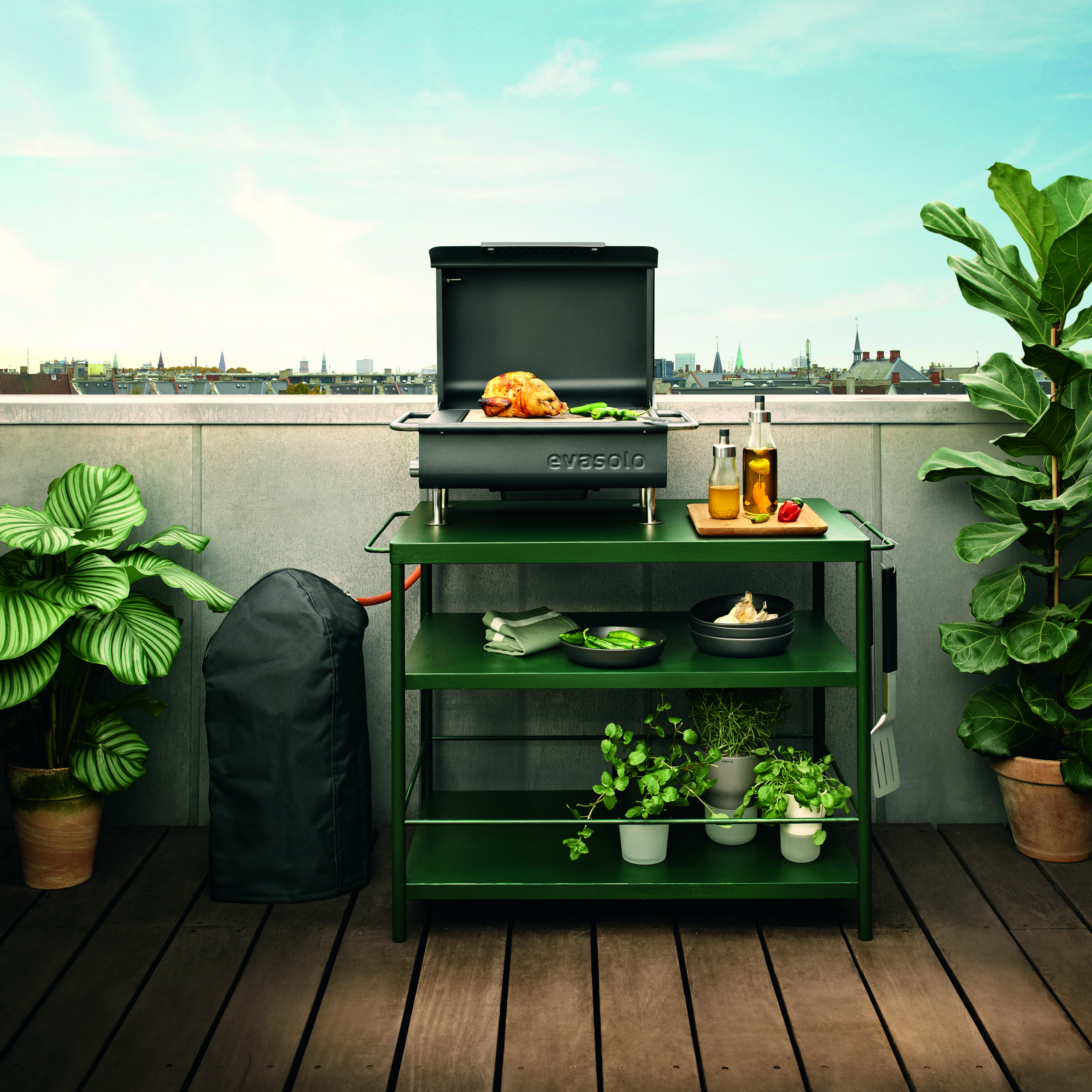 Box Gas Grill - DK/ES/PT - Black