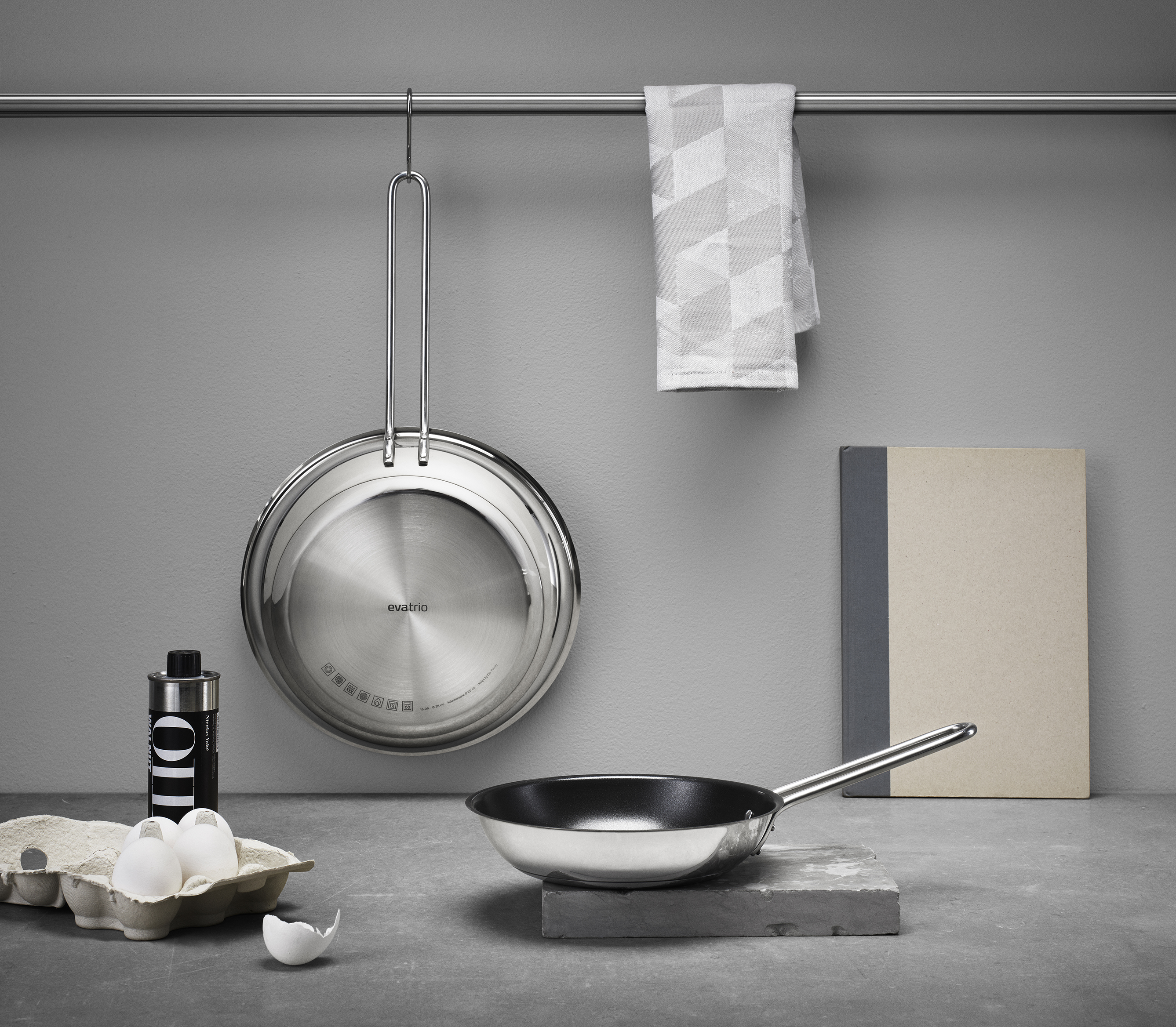 Stainless steel cookware set - 3 pcs.