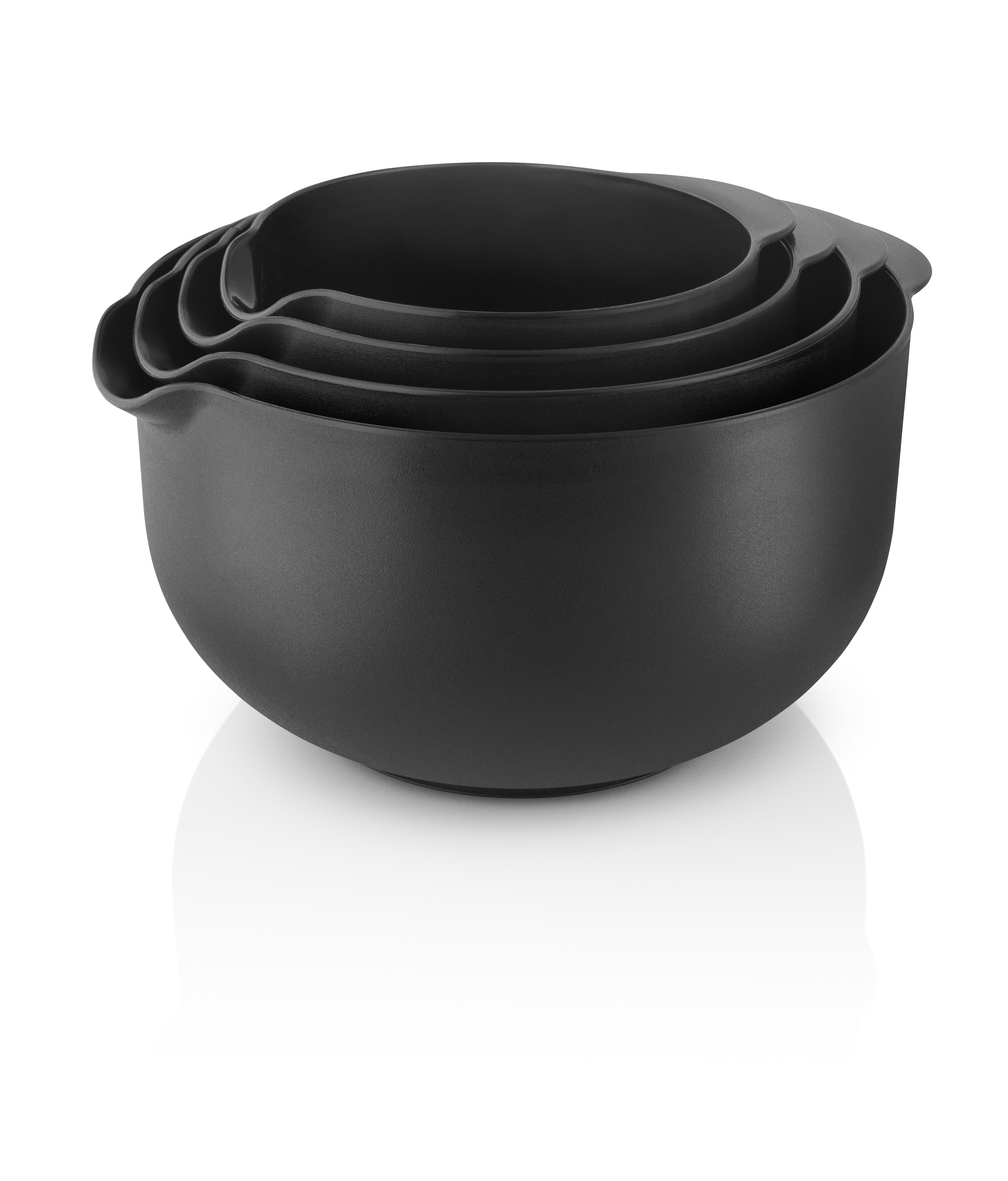 Eva mixing bowl set - 4 pcs - Black