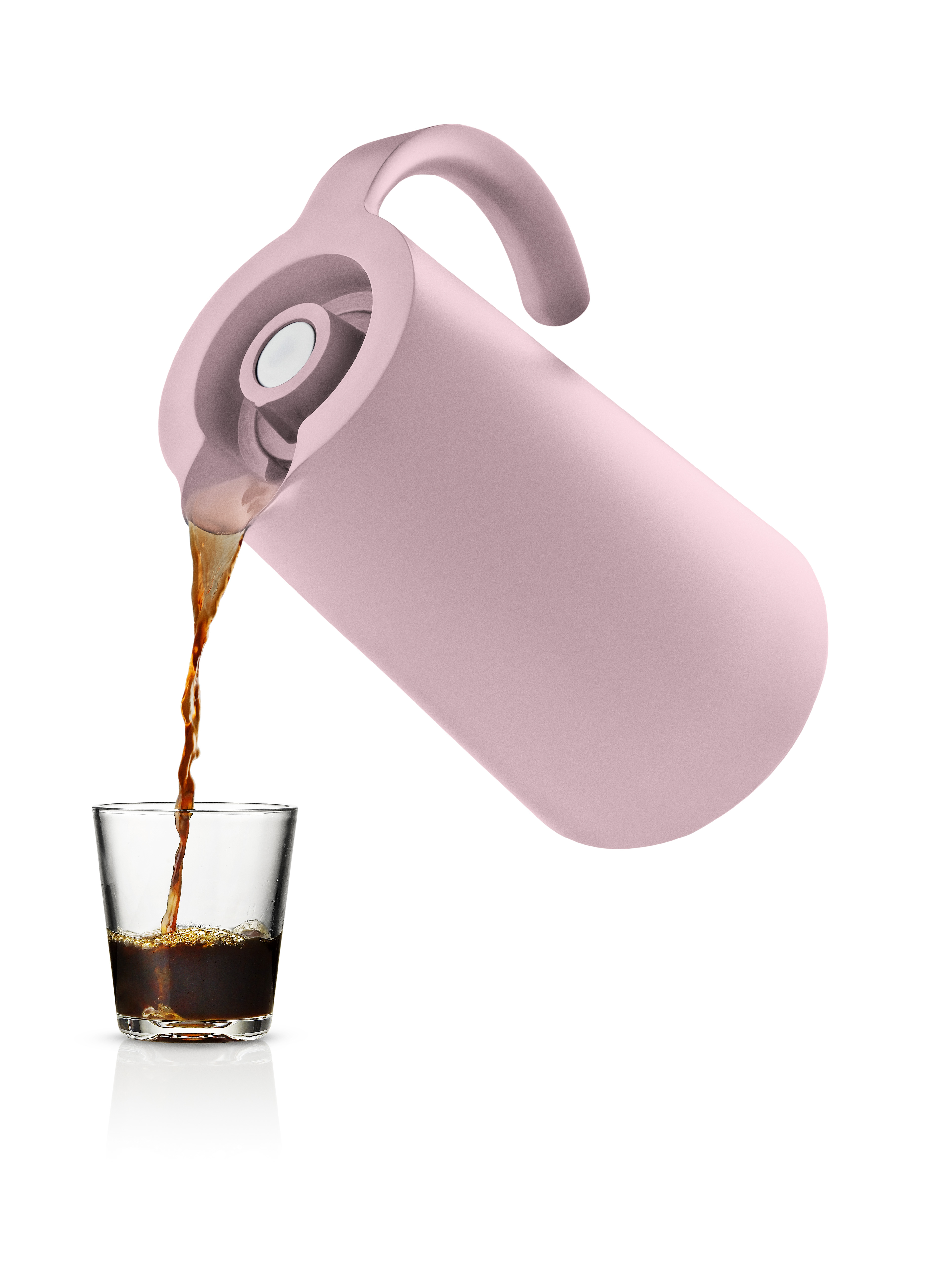 Rise vacuum jug - 1 liter - Rose quartz