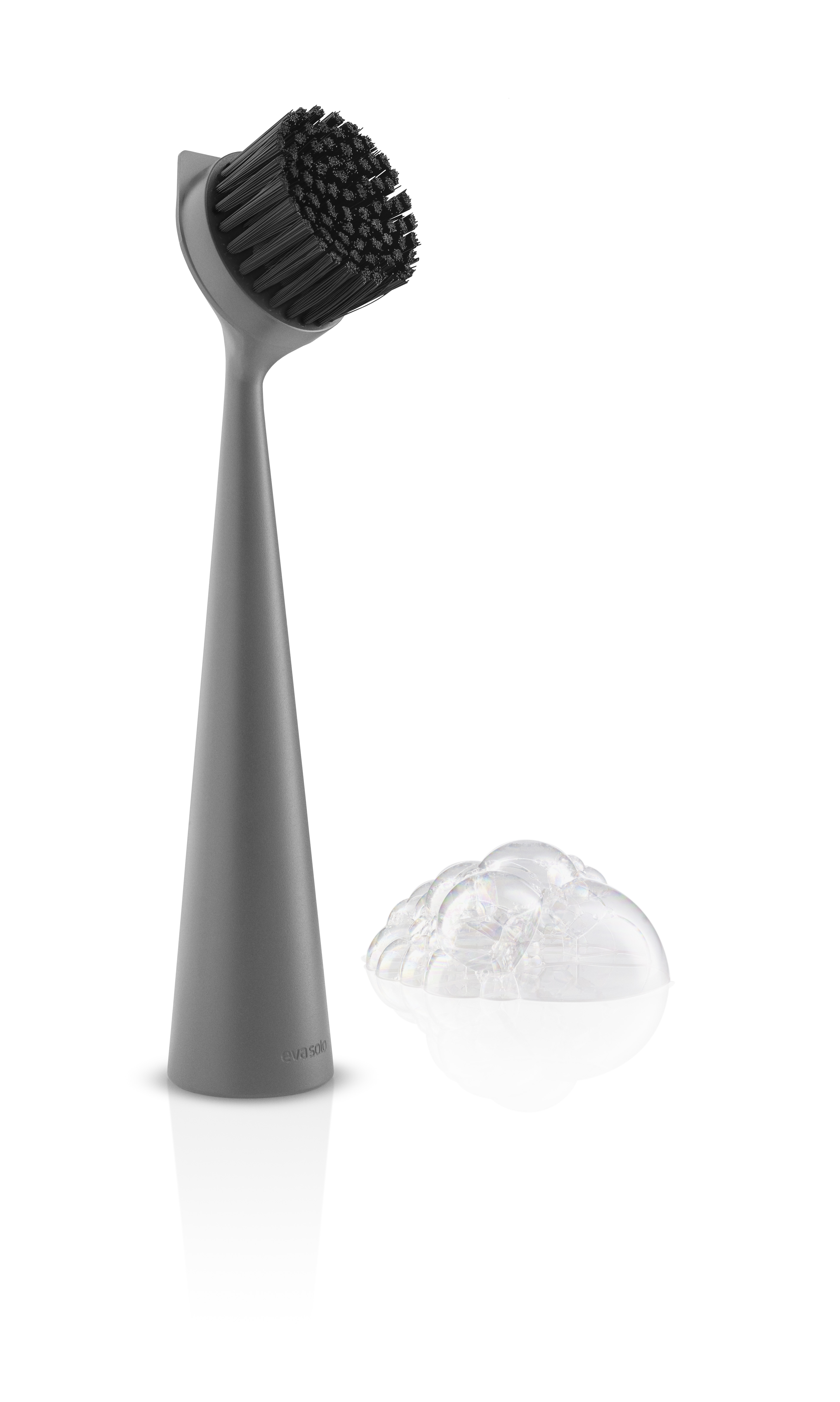 Dishbrush nylon - Elephant grey