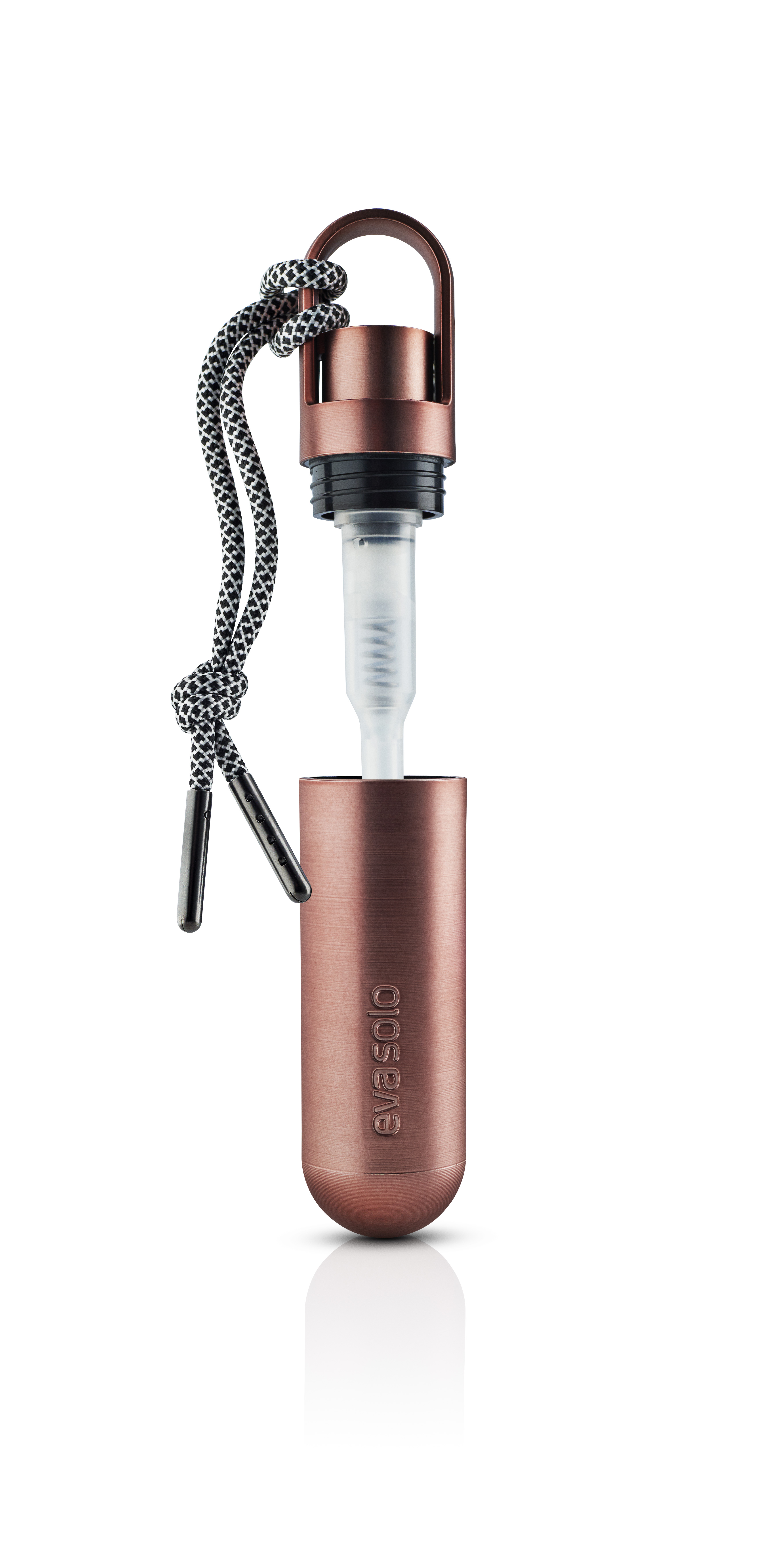 Mini-dispenser for gel hand sanitiser - bronze