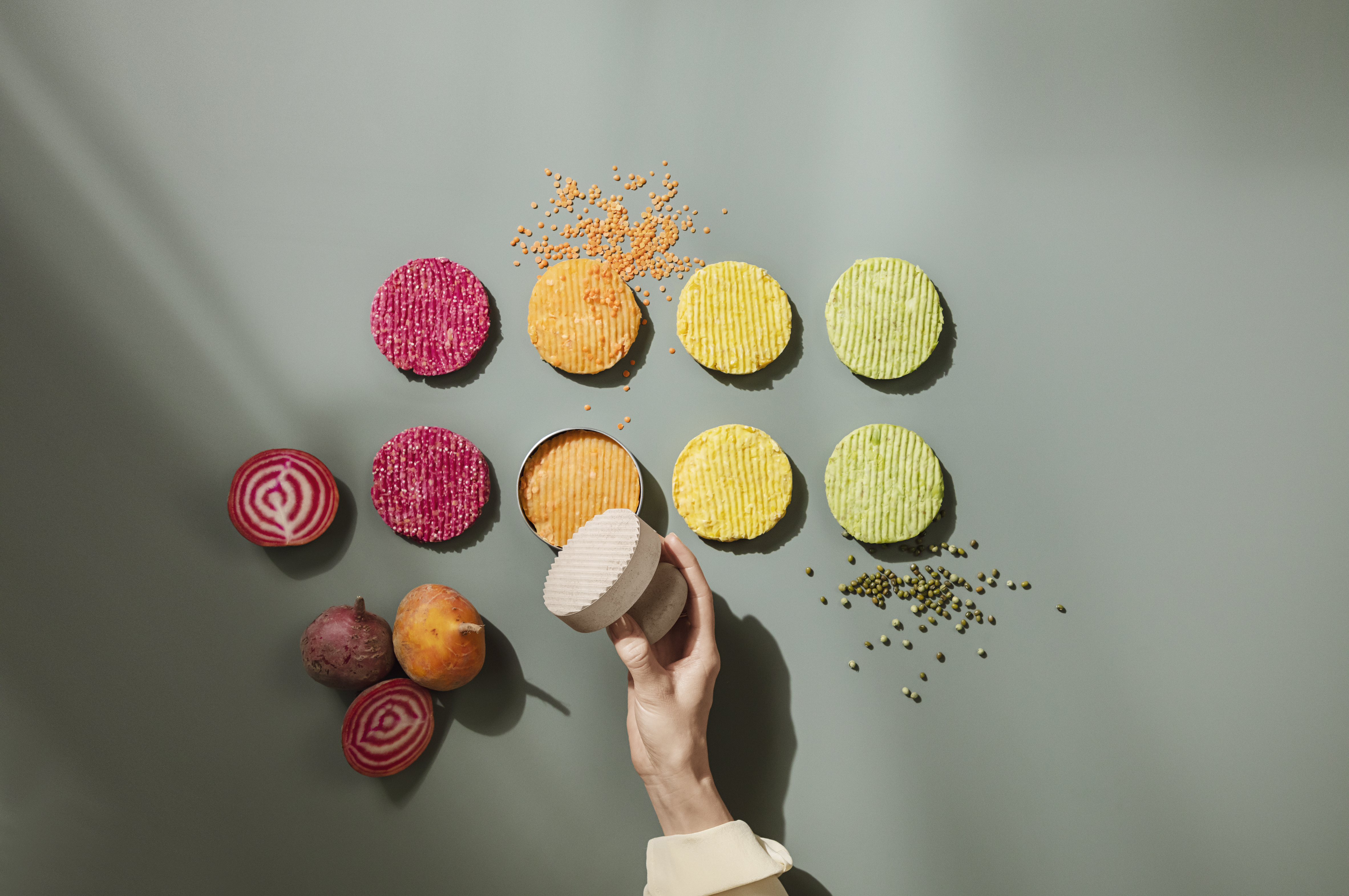 Burger press - Green tool