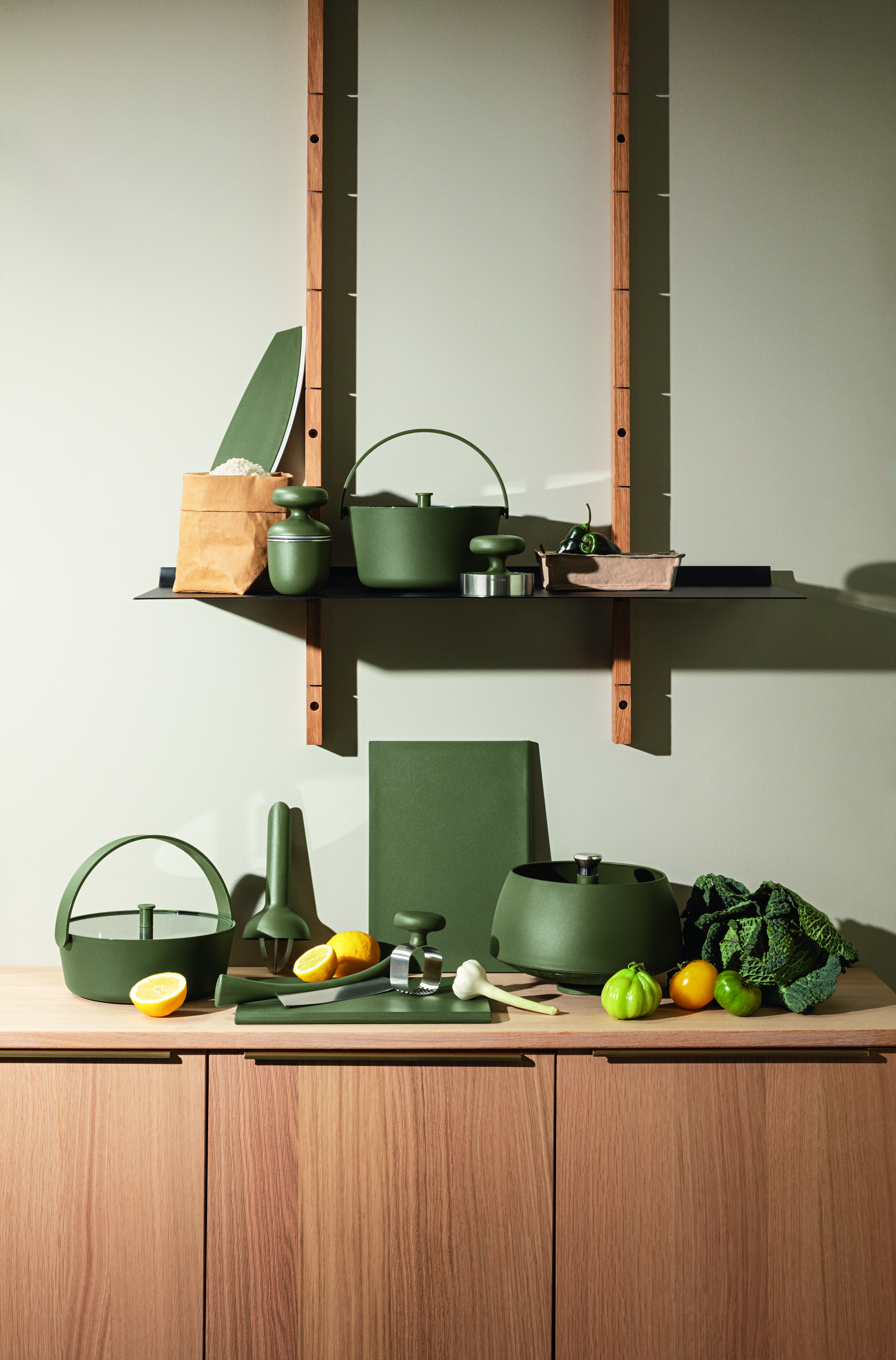 Green tools Garlic masher