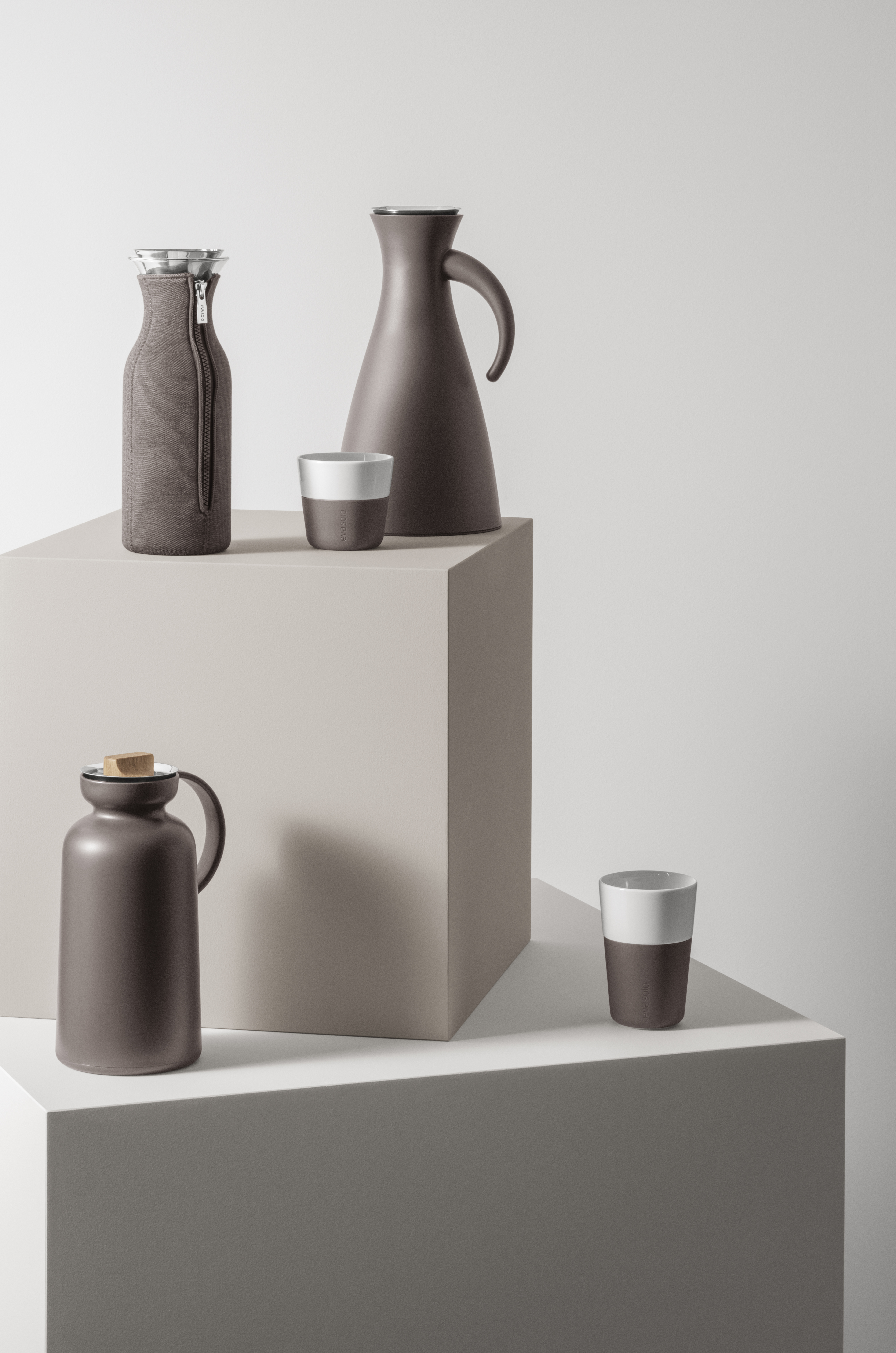 Cafe Latte tumbler - 2 pcs - Chocolate