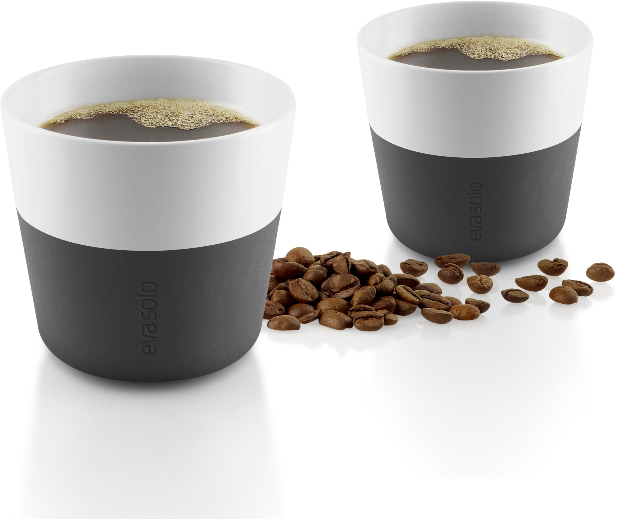 Lungo-krus - 2 stk - Carbon black