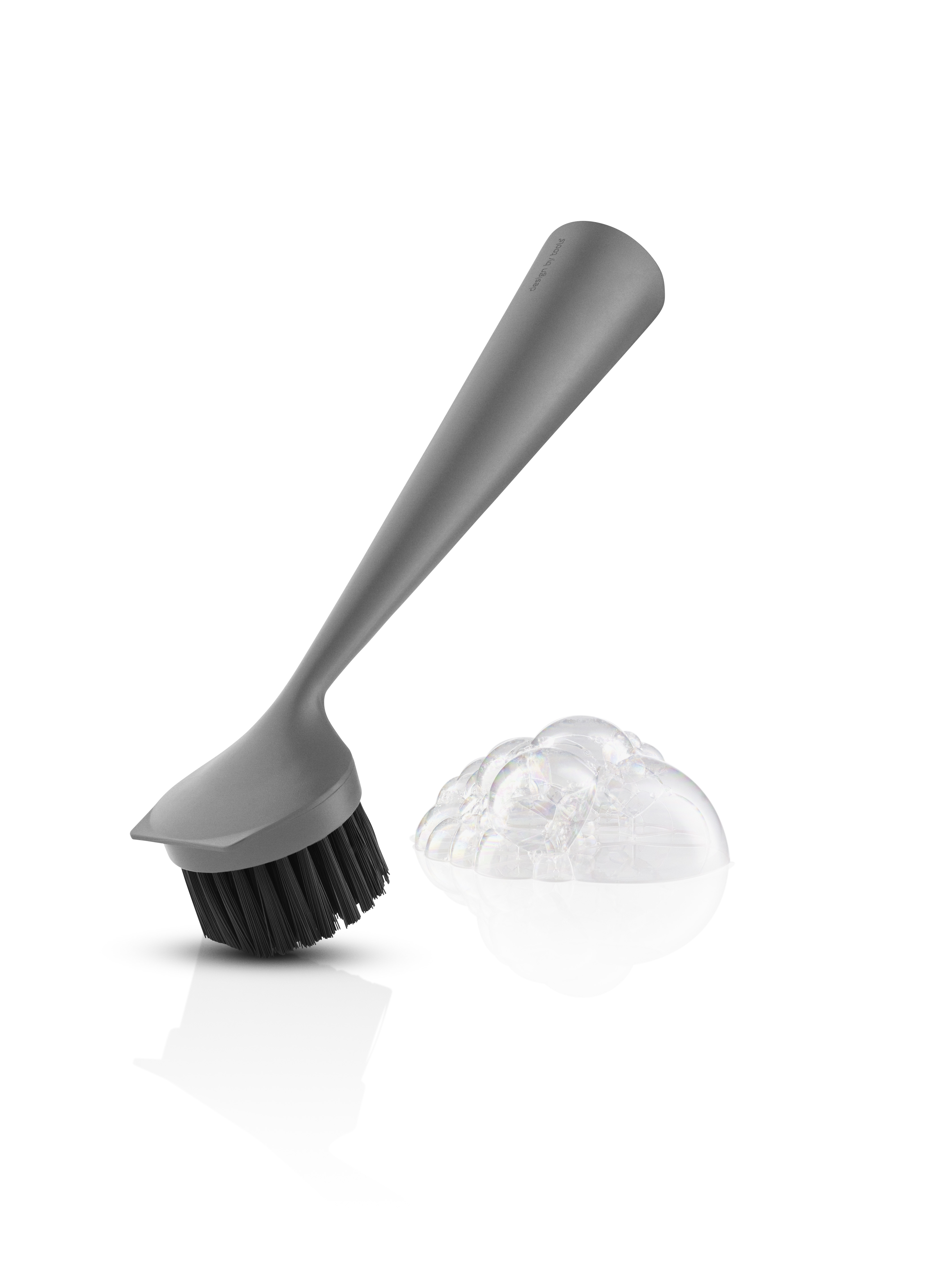 Dishbrush nylon - Elephant grey