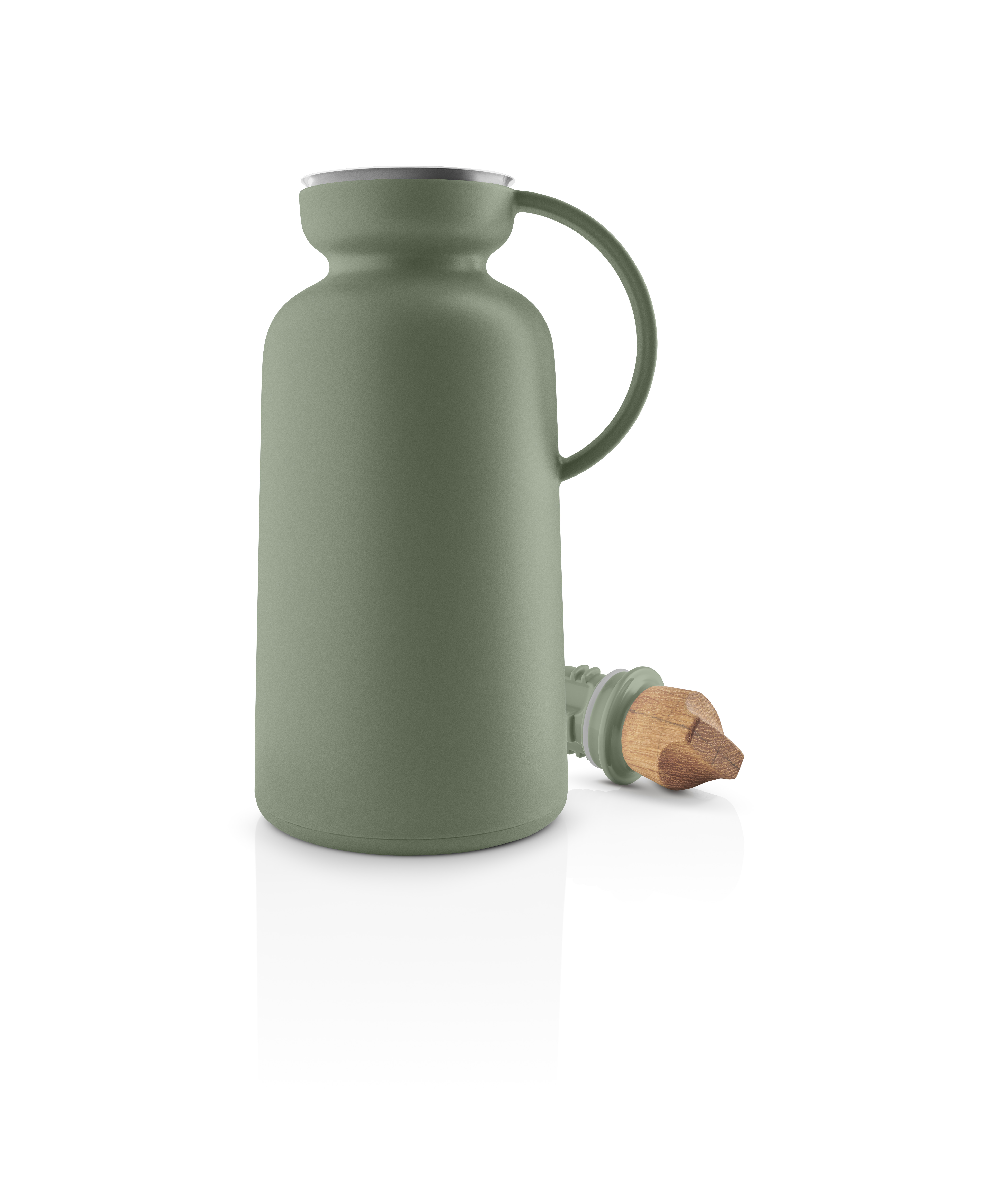 Silhouette vacuum jug - 1 liter - Cactus green