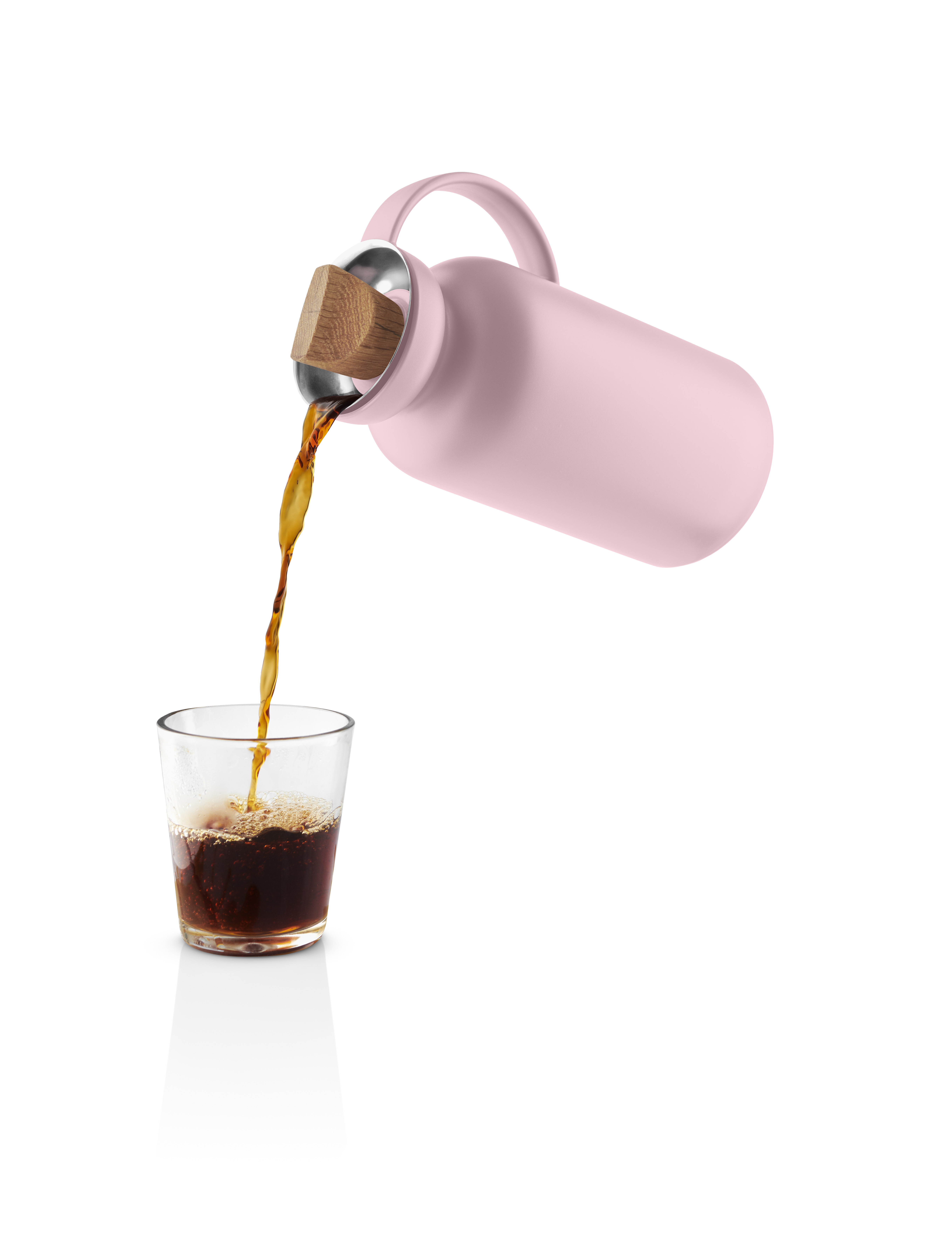 Silhouette vacuum jug - 1 liter - Rose quartz