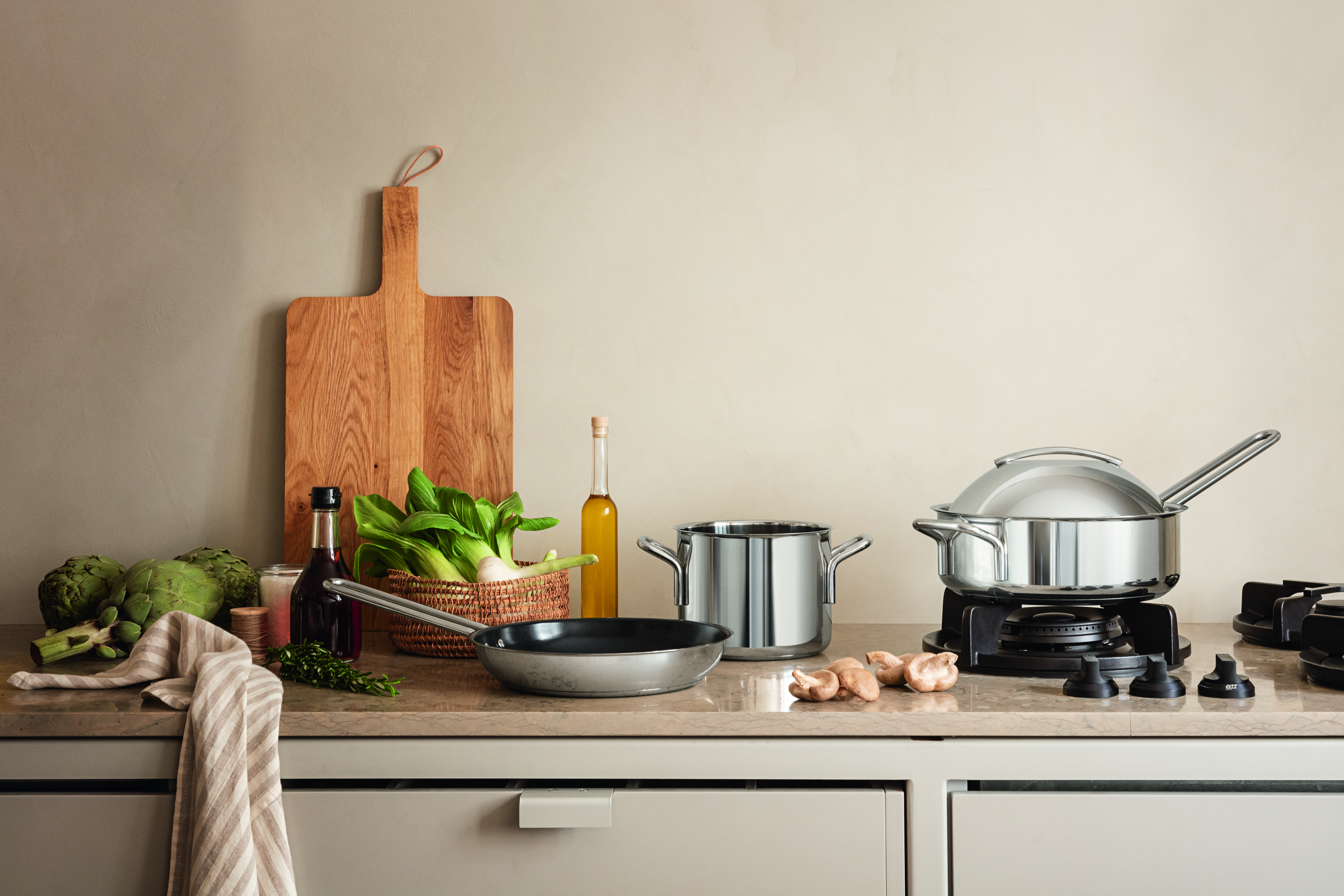 Steel line pot - 2.2 l