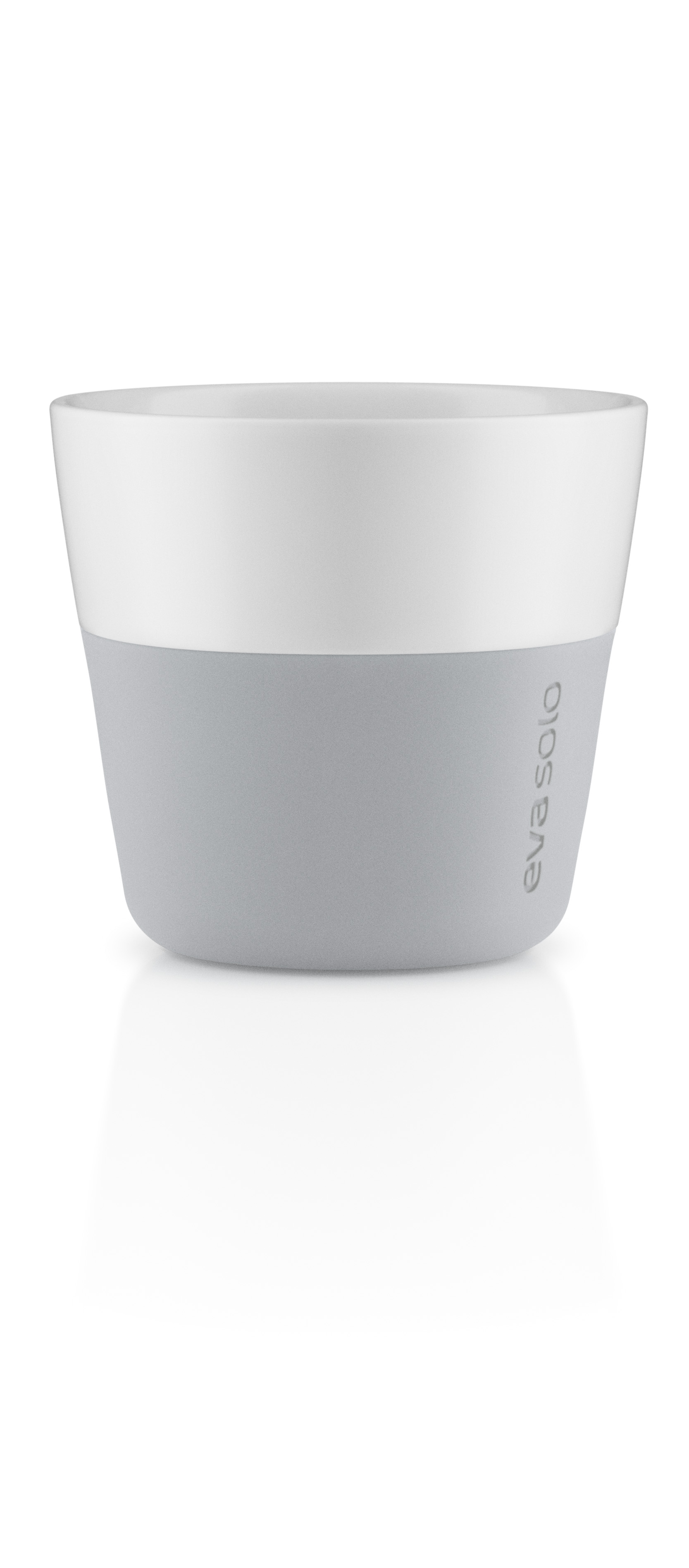 Lungo-Becher - 2 stck - Marble grey