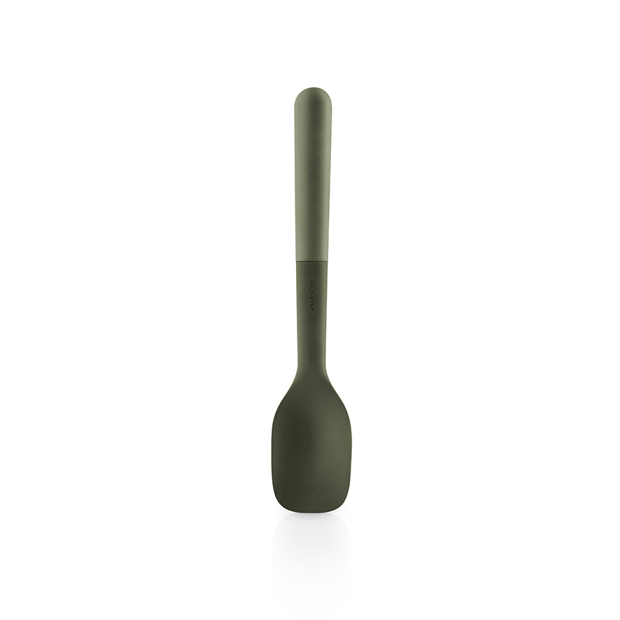 Green tools serving spoon - small
