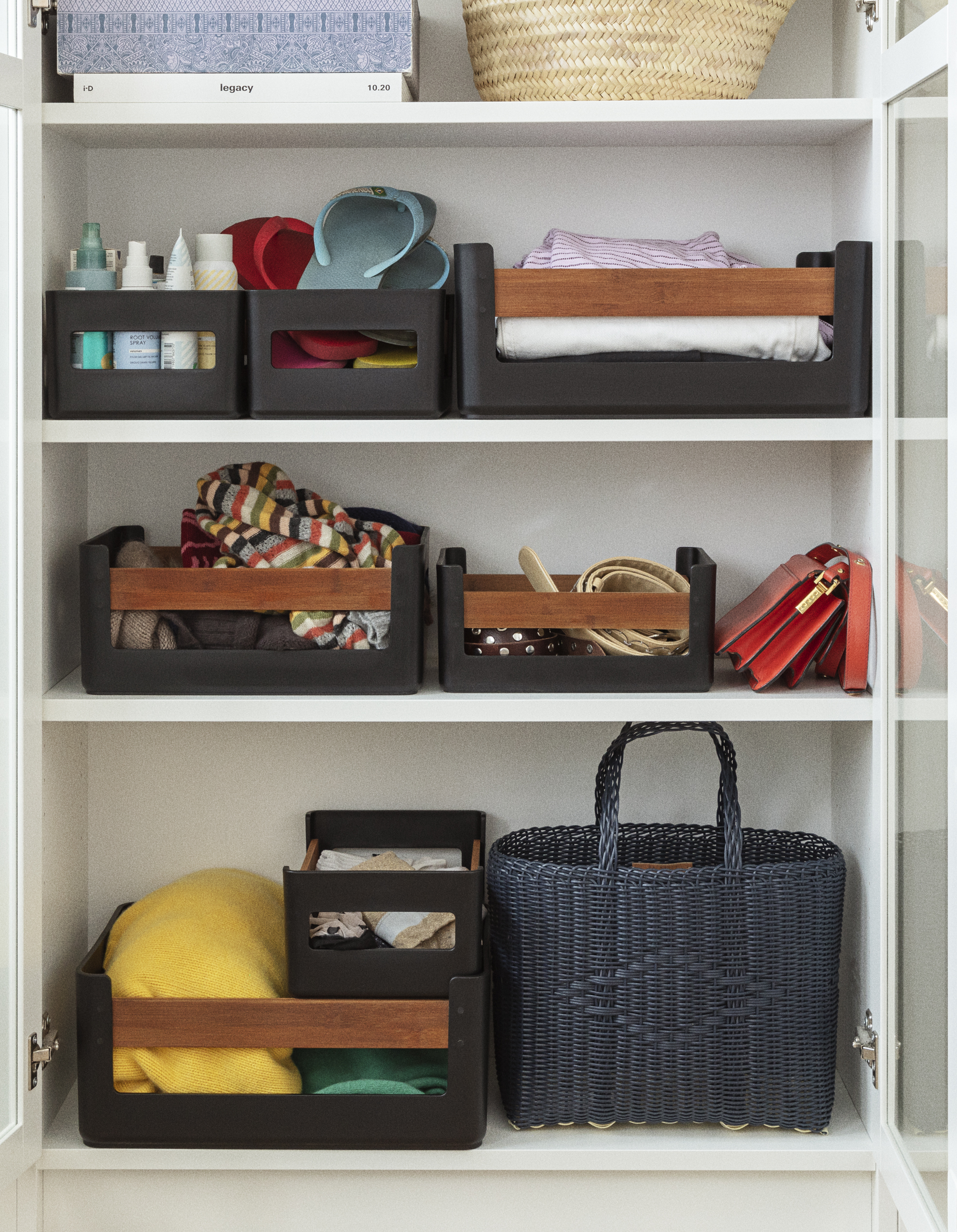 Nordic kitchen Pantry crate medium