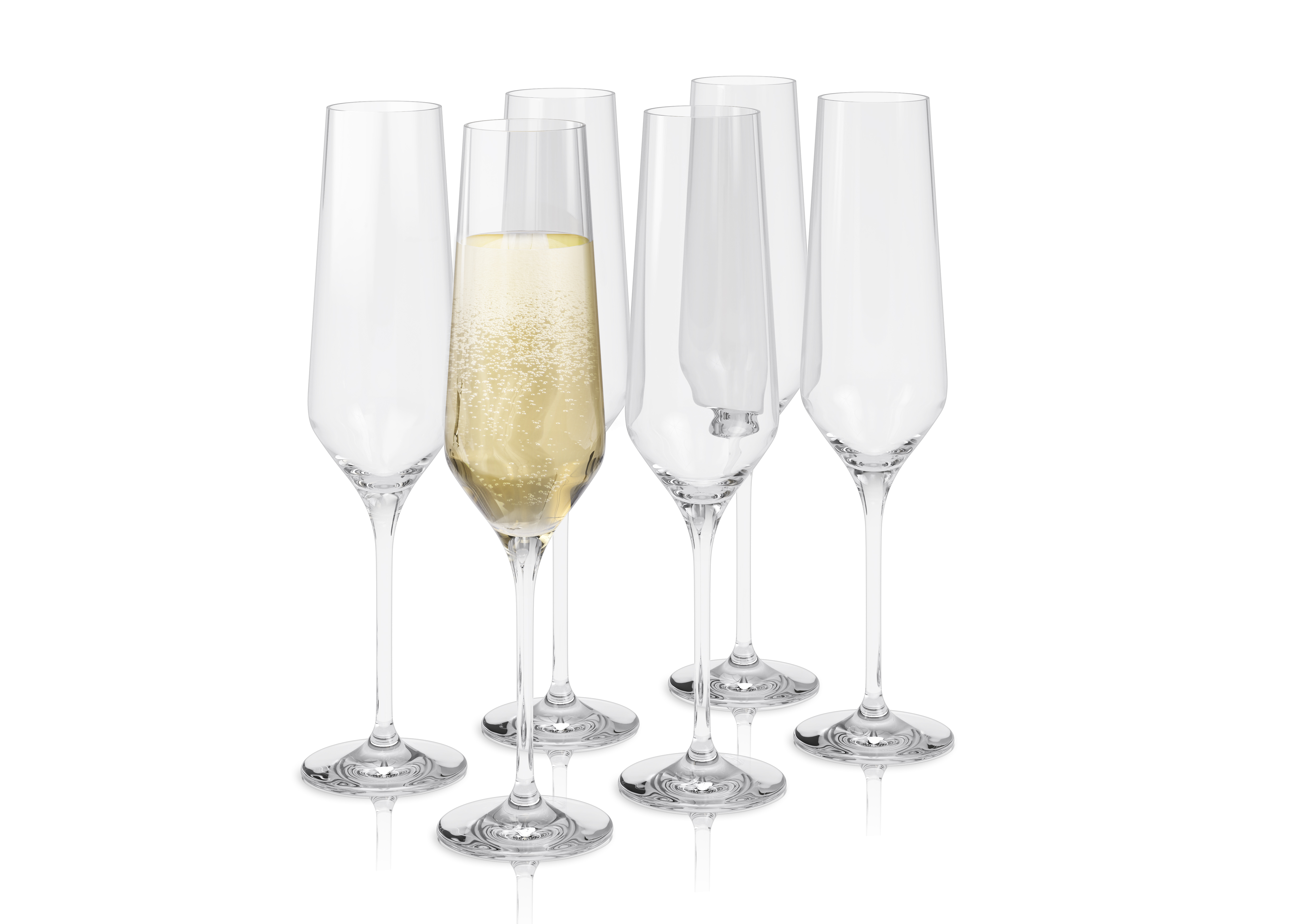 Legio Nova champagneglass - 26 cl - 6 stk.