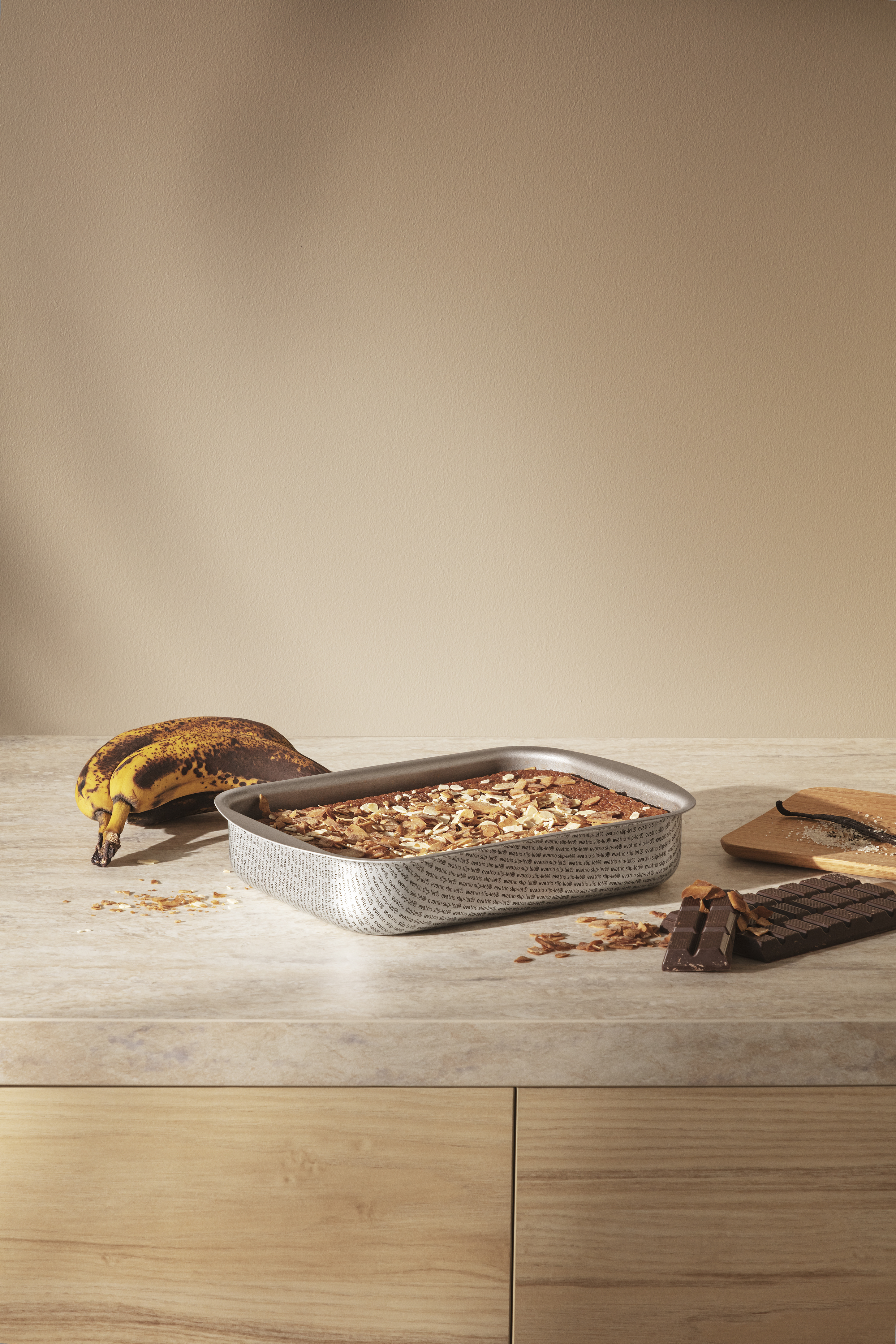 Roasting pan w. rack - 26x19 cm - Slip-Let®