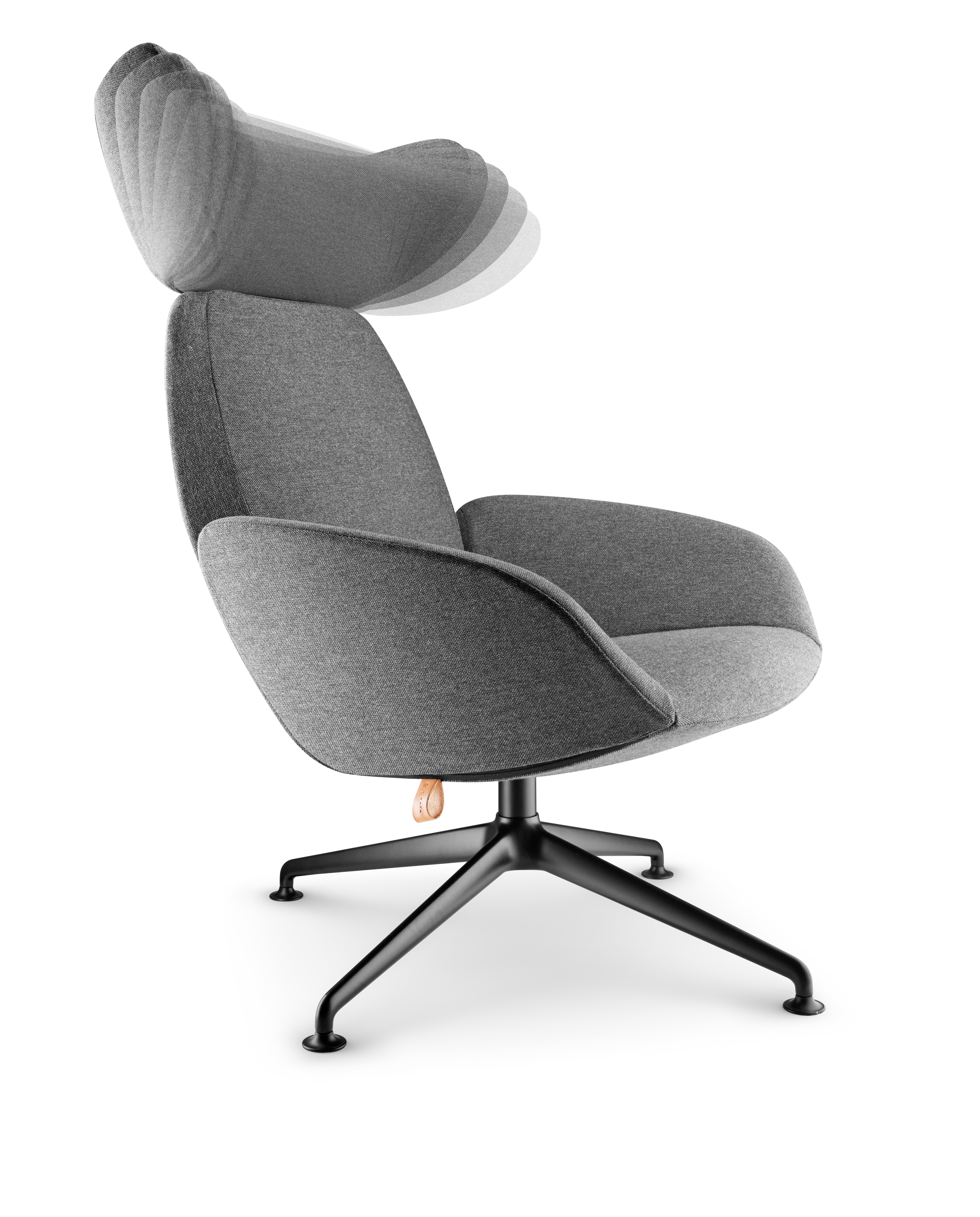 Laze - Grey w. black legs