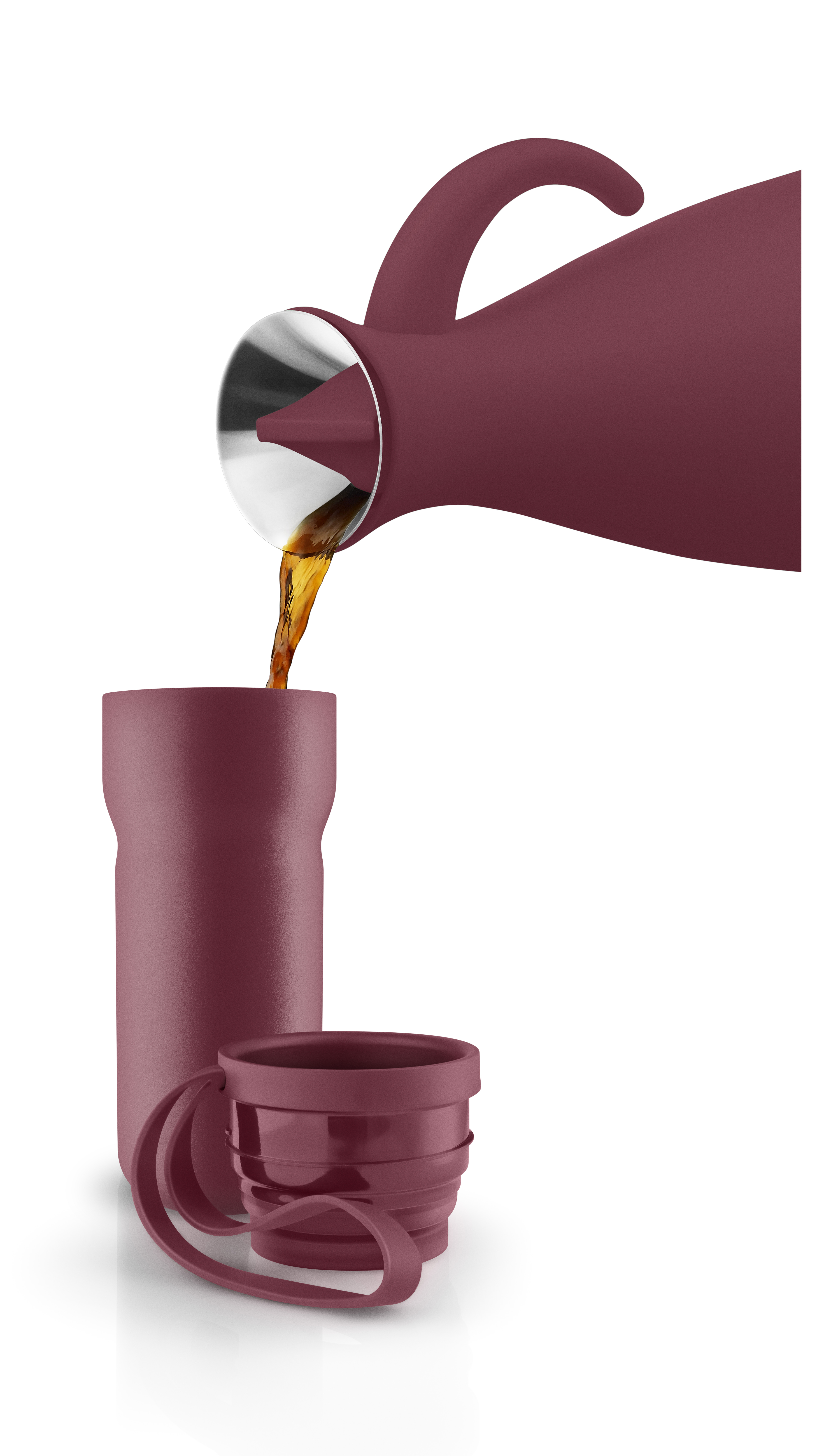 Nordic kitchen thermo coffee cup - 0.35 liters - Pomegranate