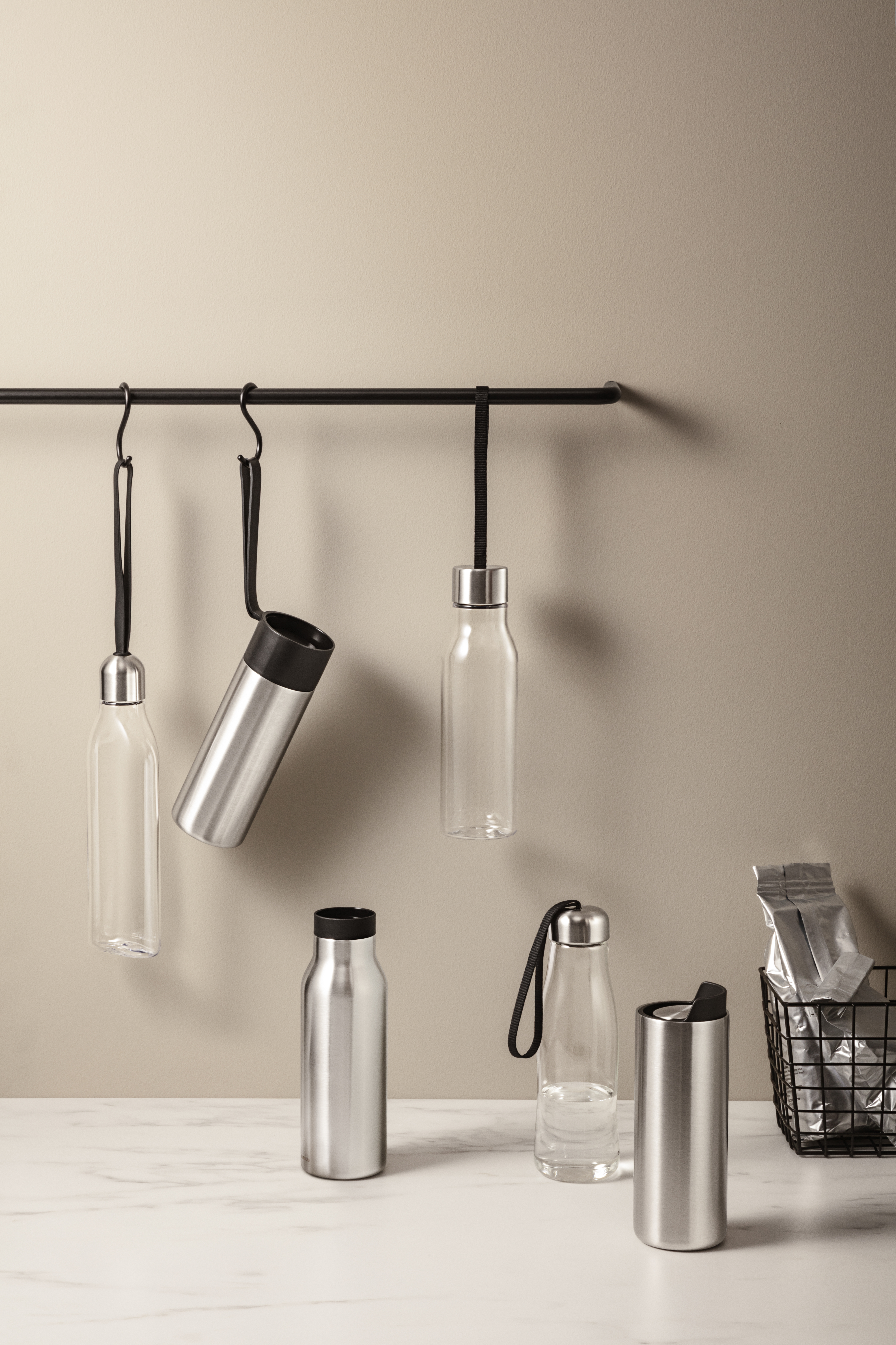 Drinking bottle - 0.5 liters - Black