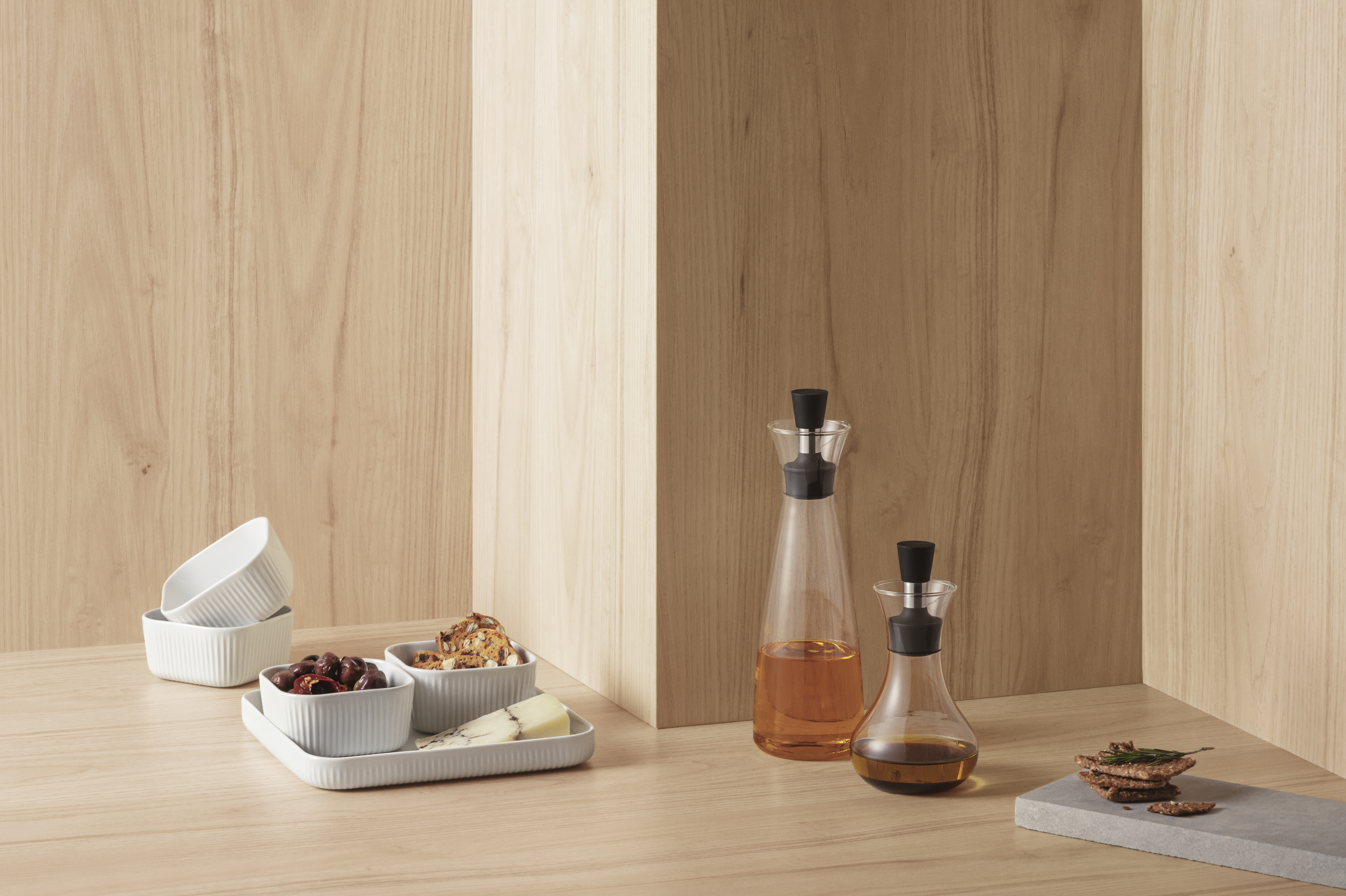 Oil/vinegar carafe - 0,5l - Drip-free