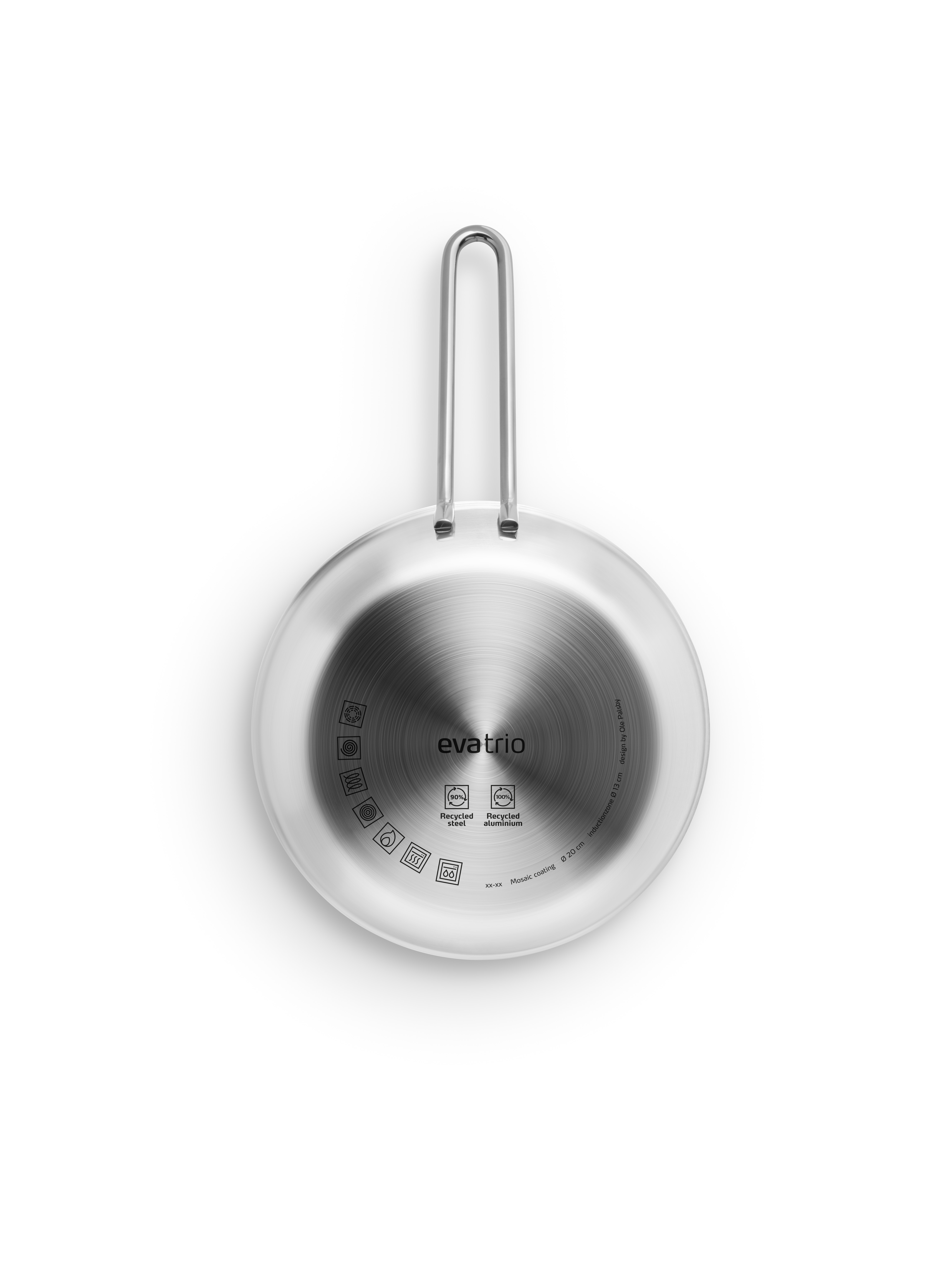 Multi Frying pan 20 cm Mosaic ceramic Slip-Let® coating