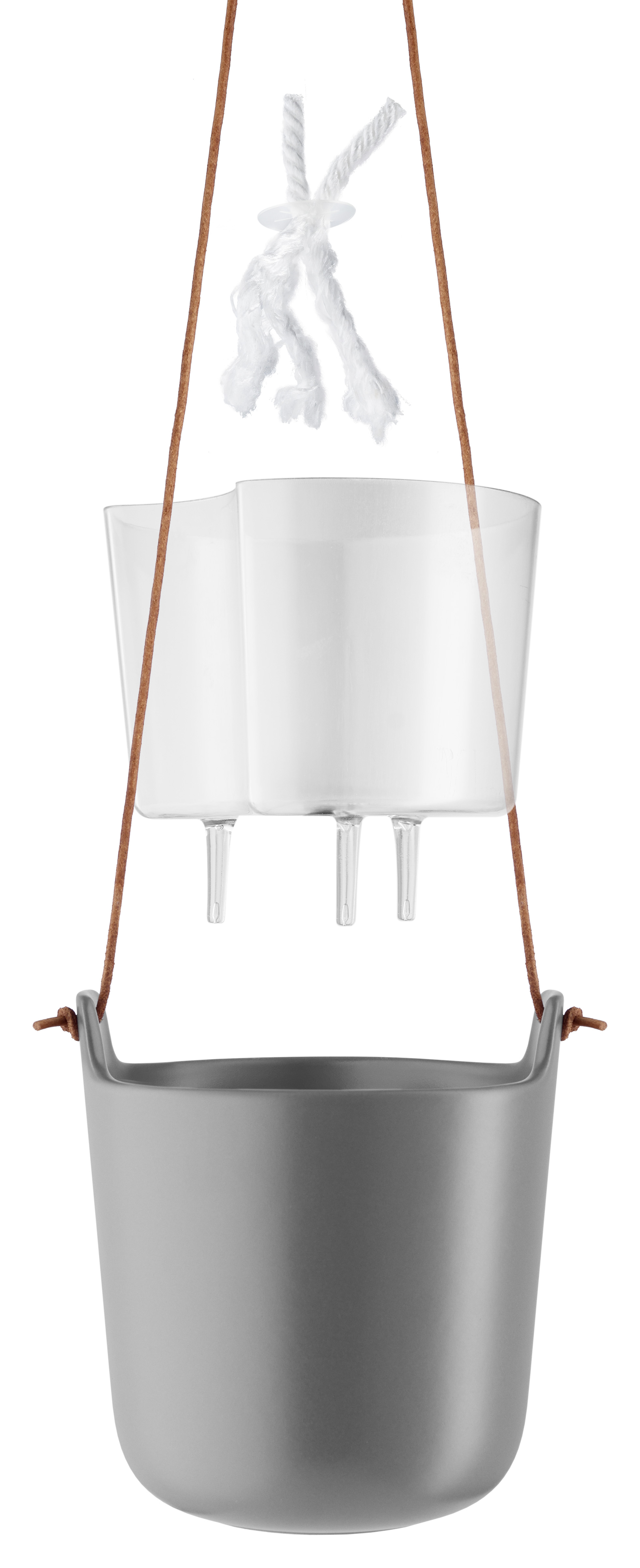 Pot de fleurs - A réserve d’eau - 15 cm