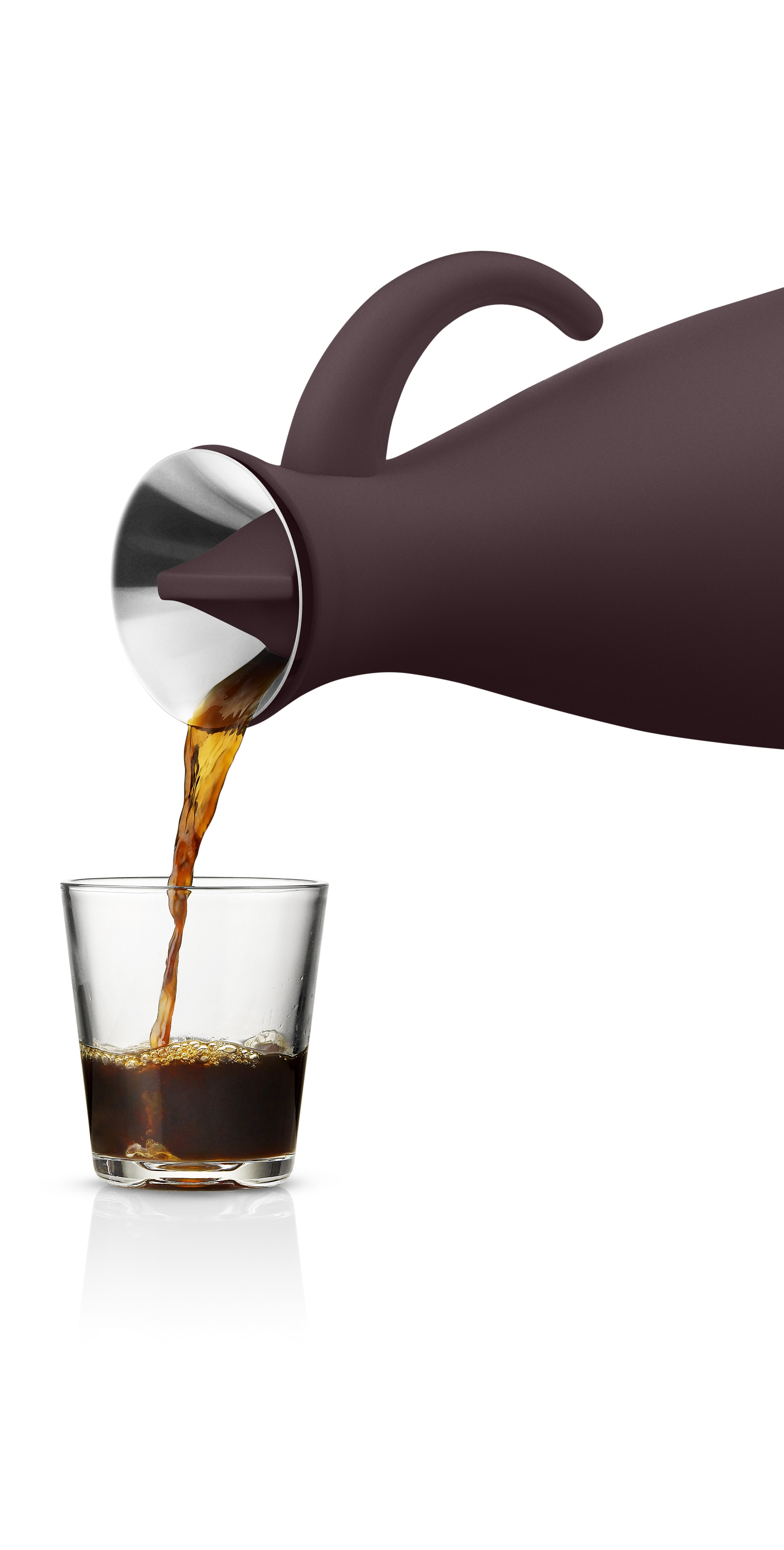 Vacuum jug 1.0 l Dark plum