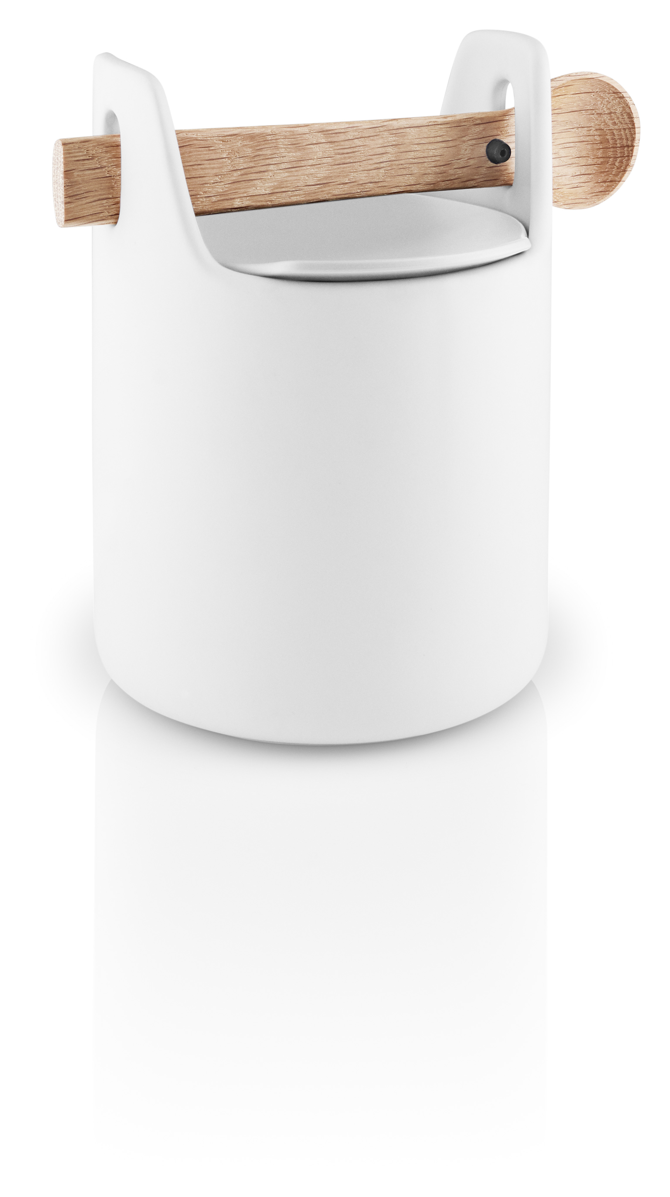 Toolbox organiser - 15 cm - w. spoon and lid, white