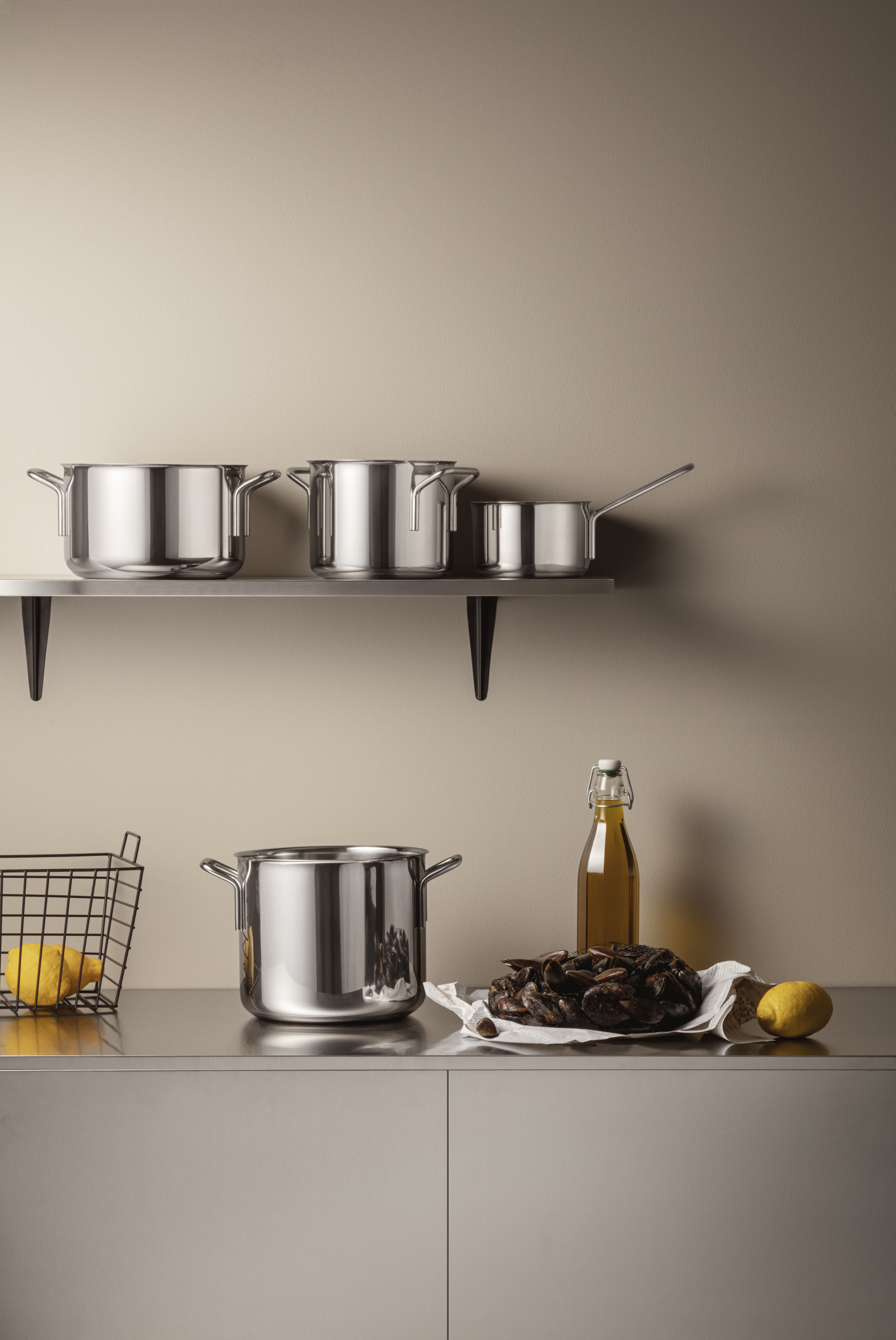 Stainless steel marmite - 4.8 l