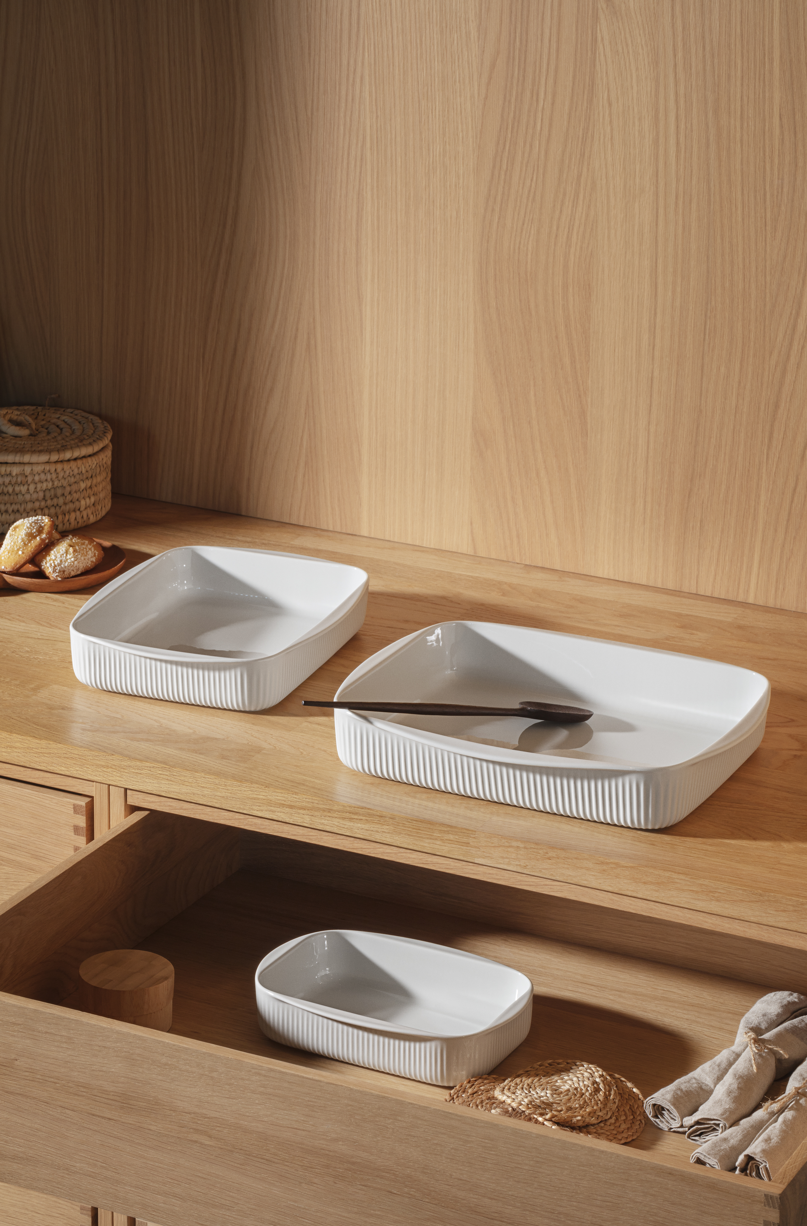 Ildfast fat - 30.5 x 24.5 cm - Legio Nova