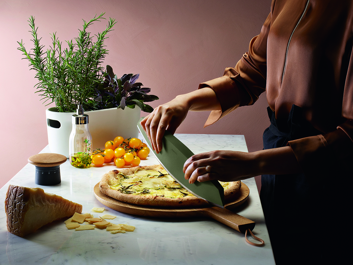 Green tools Pizza og krydderurtekniv