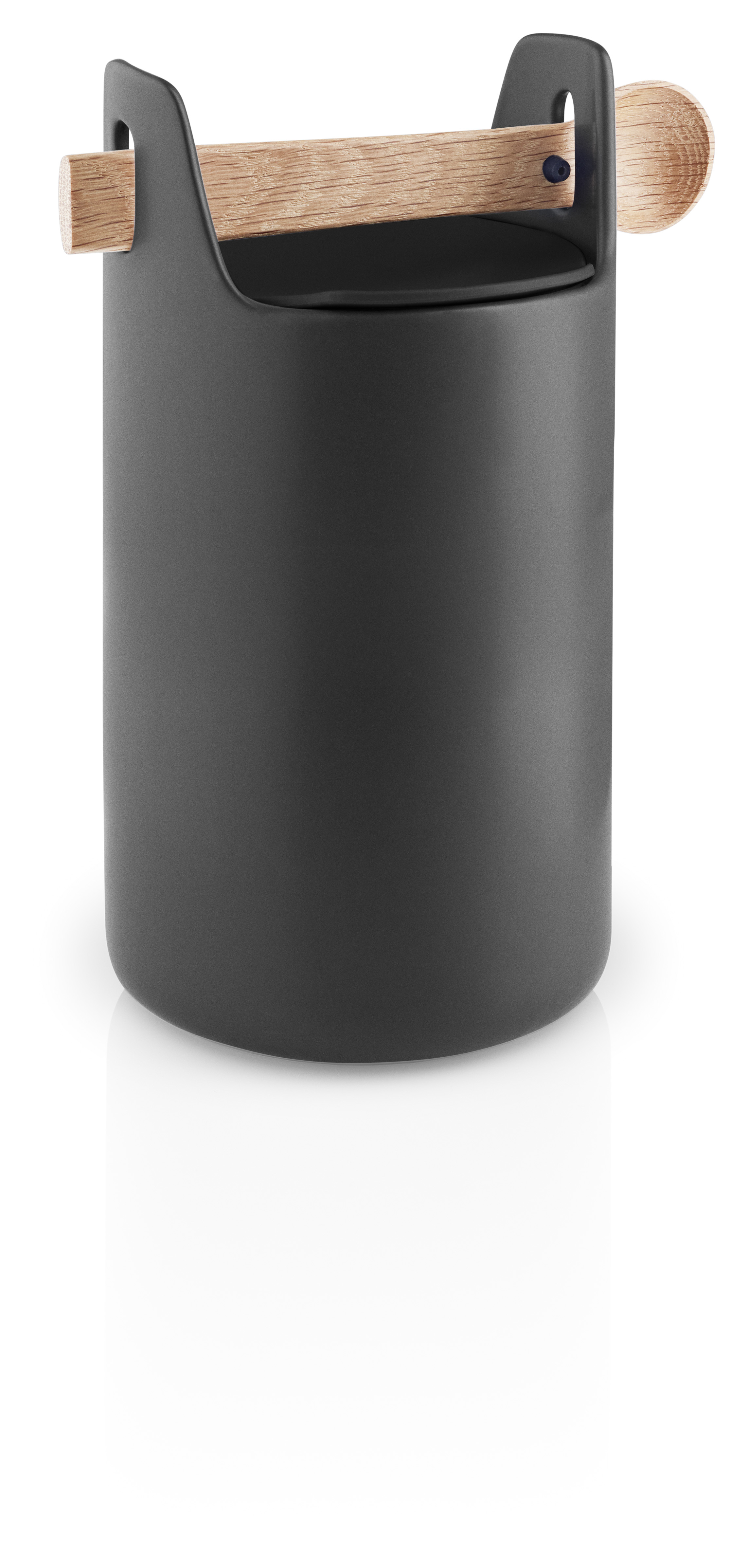 Toolbox organiser - 20 cm - w. spoon and lid, black