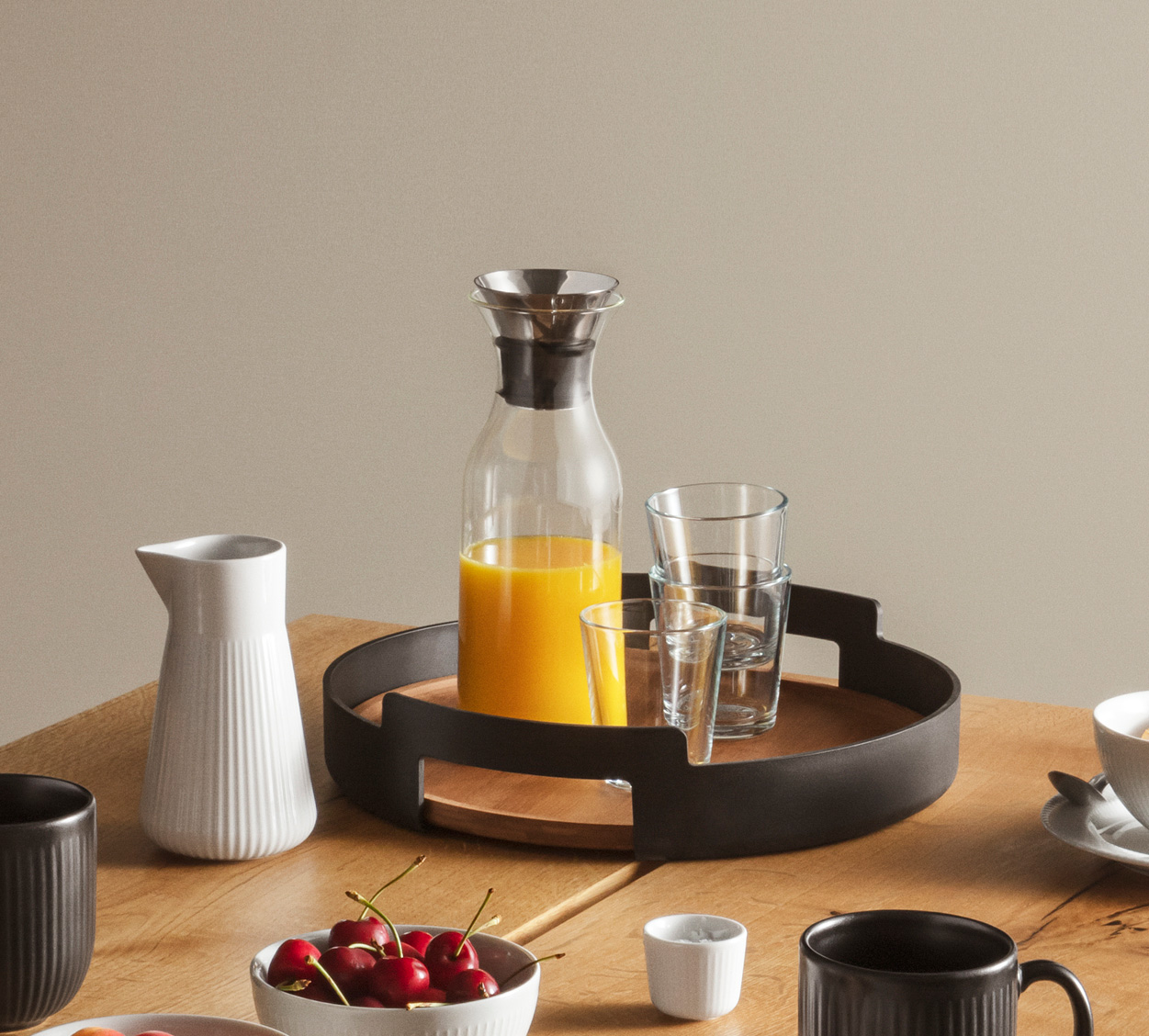 Køleskabskaraffel 1,0 L uden dragt