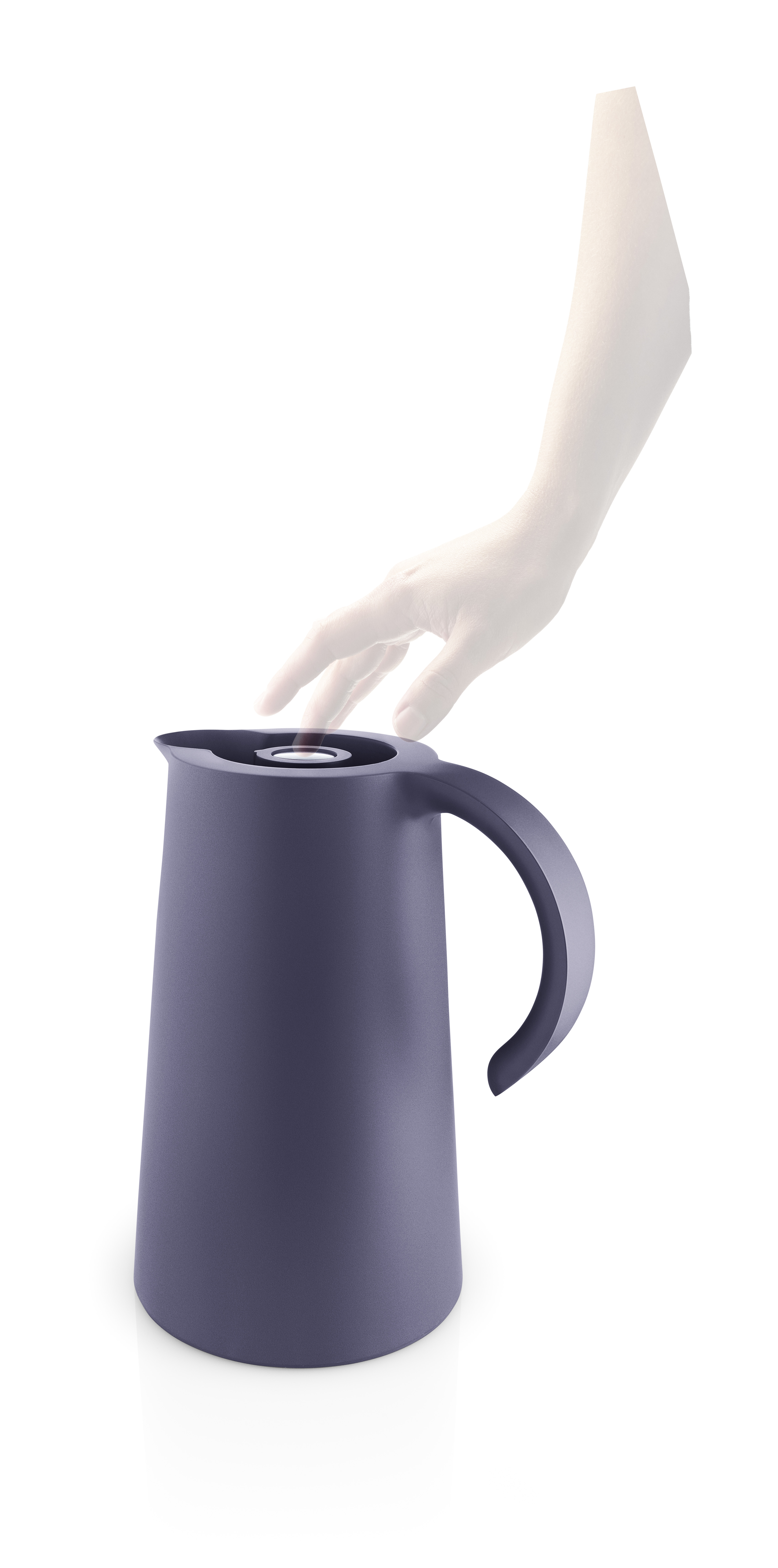 Rise vacuum jug - 1 liter - Violet blue
